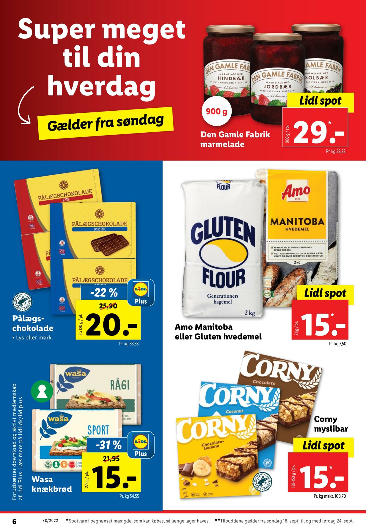 Tilbud Lidl 17.09.2022 - 24.09.2022