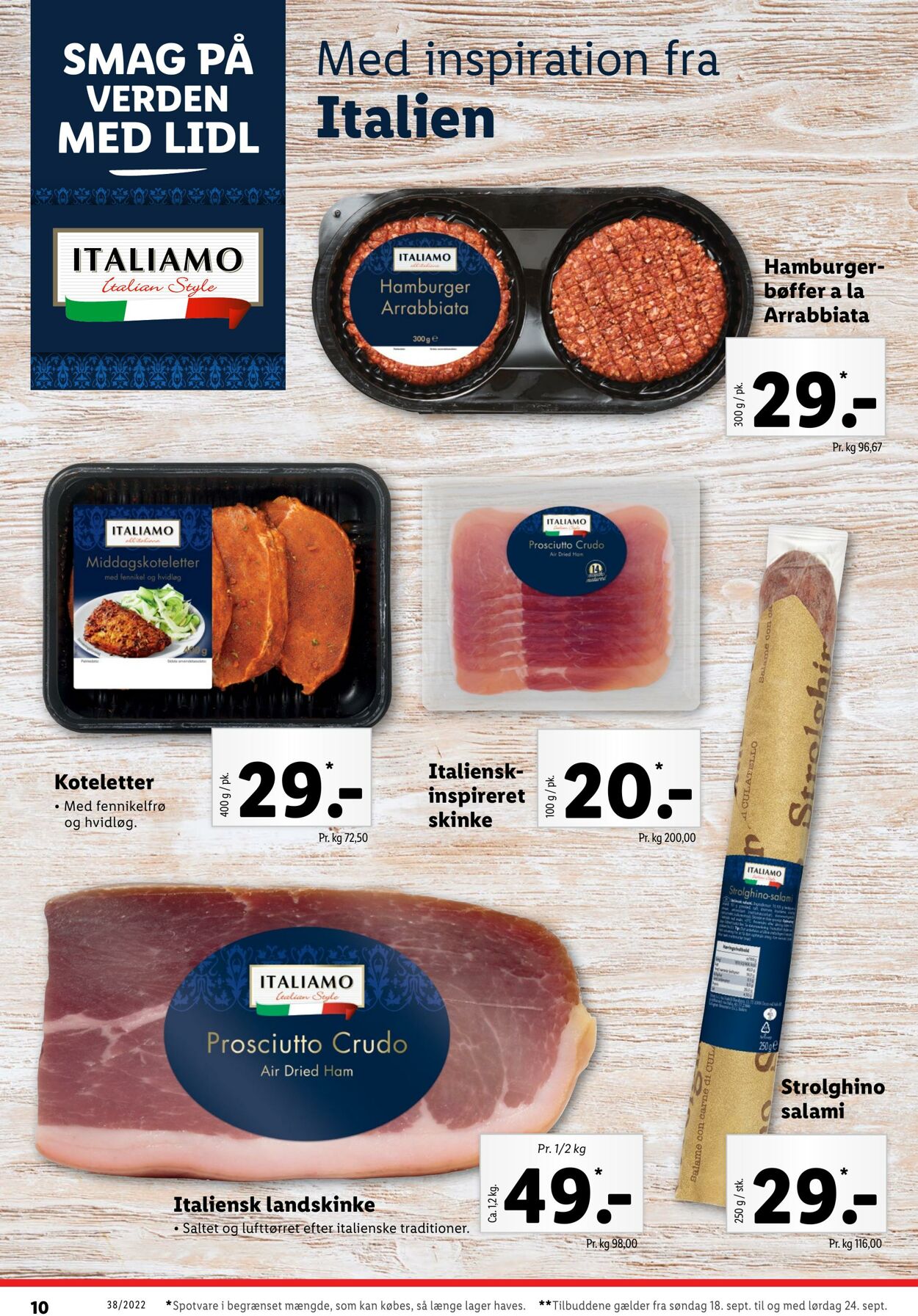 Tilbud Lidl 17.09.2022 - 24.09.2022