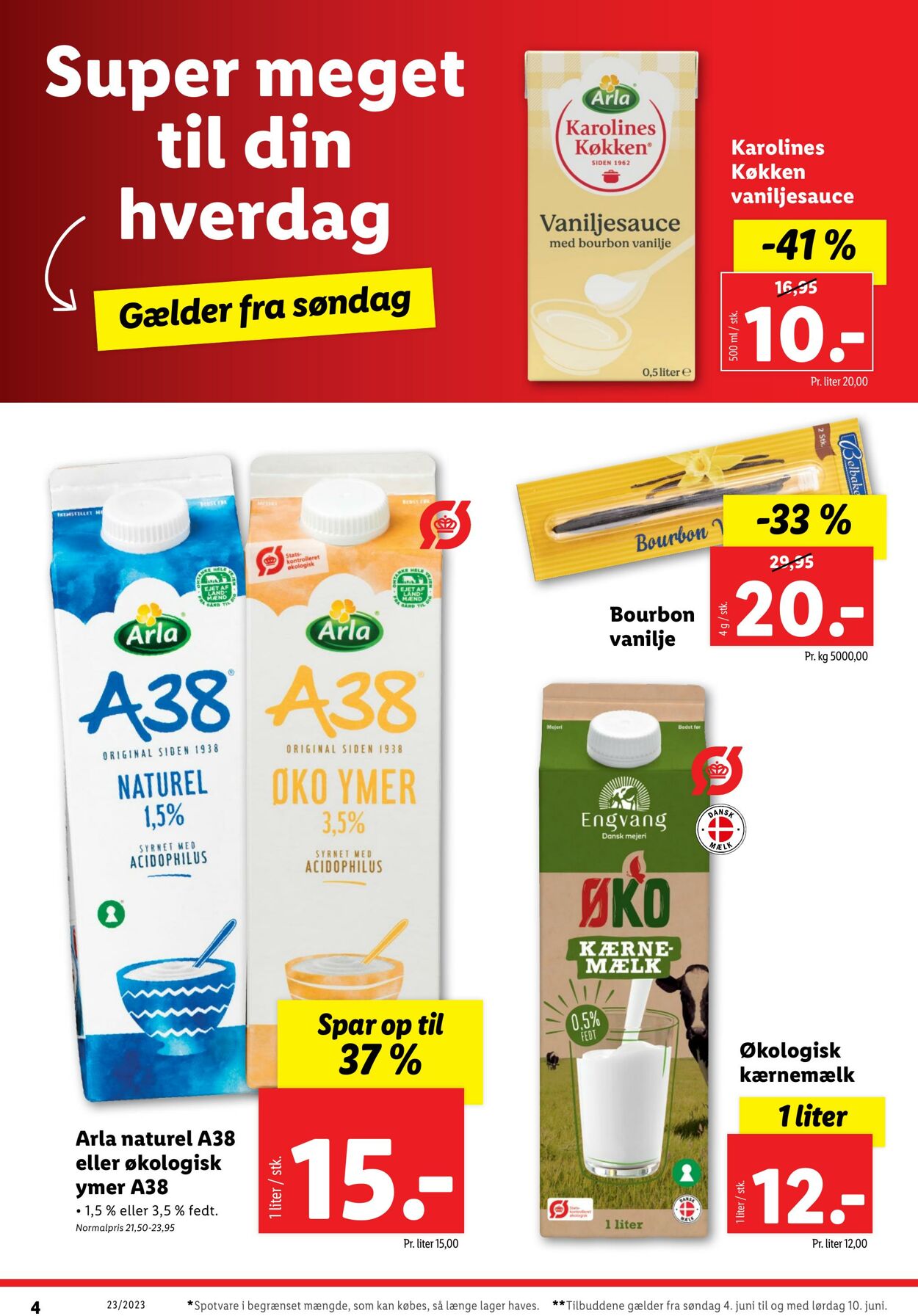 Tilbud Lidl 04.06.2023 - 10.06.2023