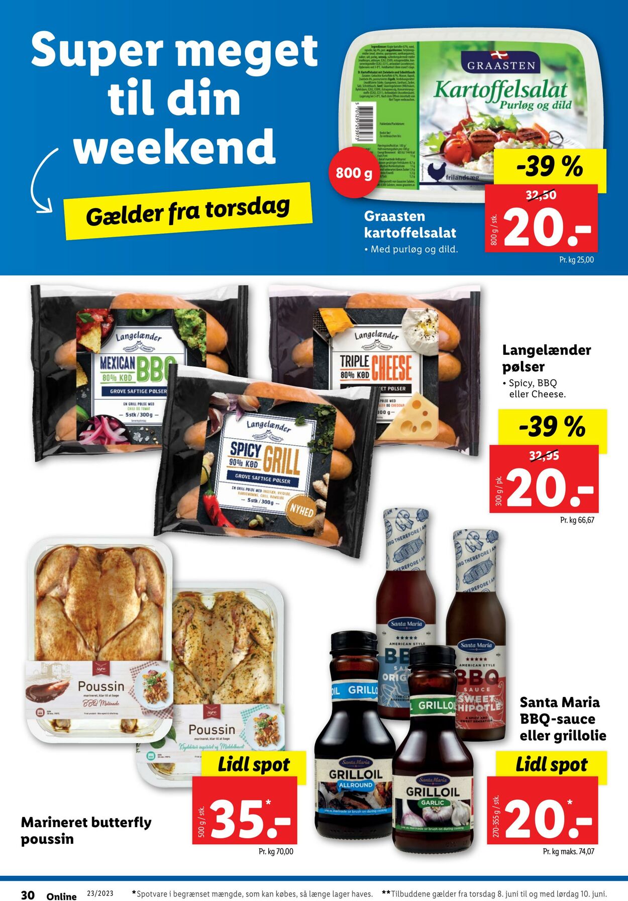 Tilbud Lidl 04.06.2023 - 10.06.2023