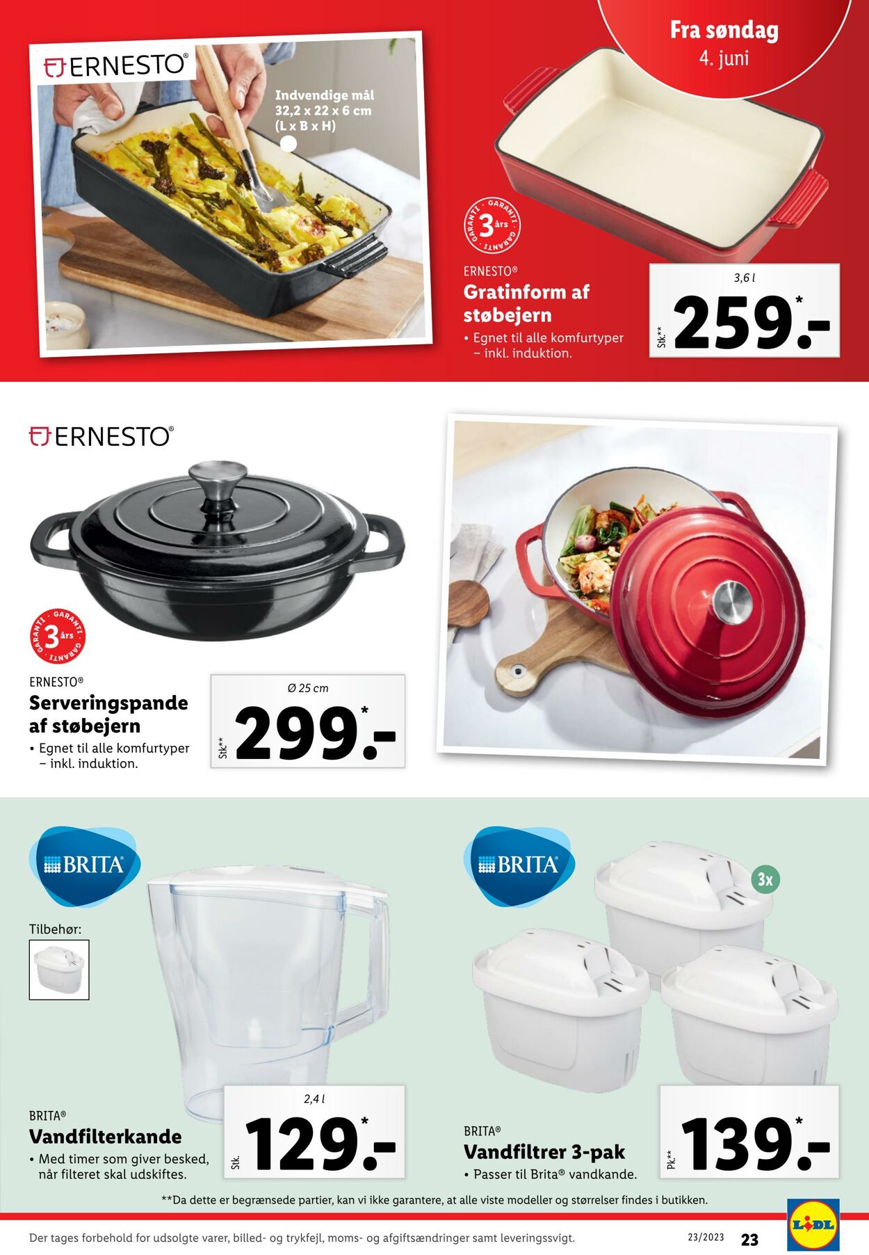 Tilbud Lidl 04.06.2023 - 10.06.2023