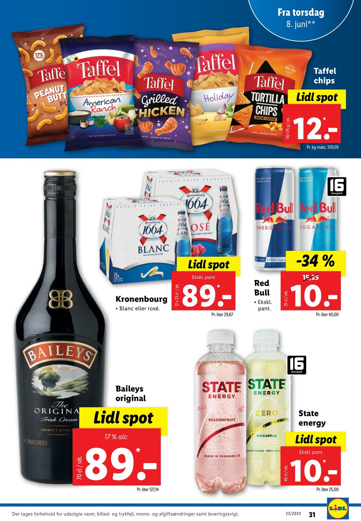 Tilbud Lidl 04.06.2023 - 10.06.2023