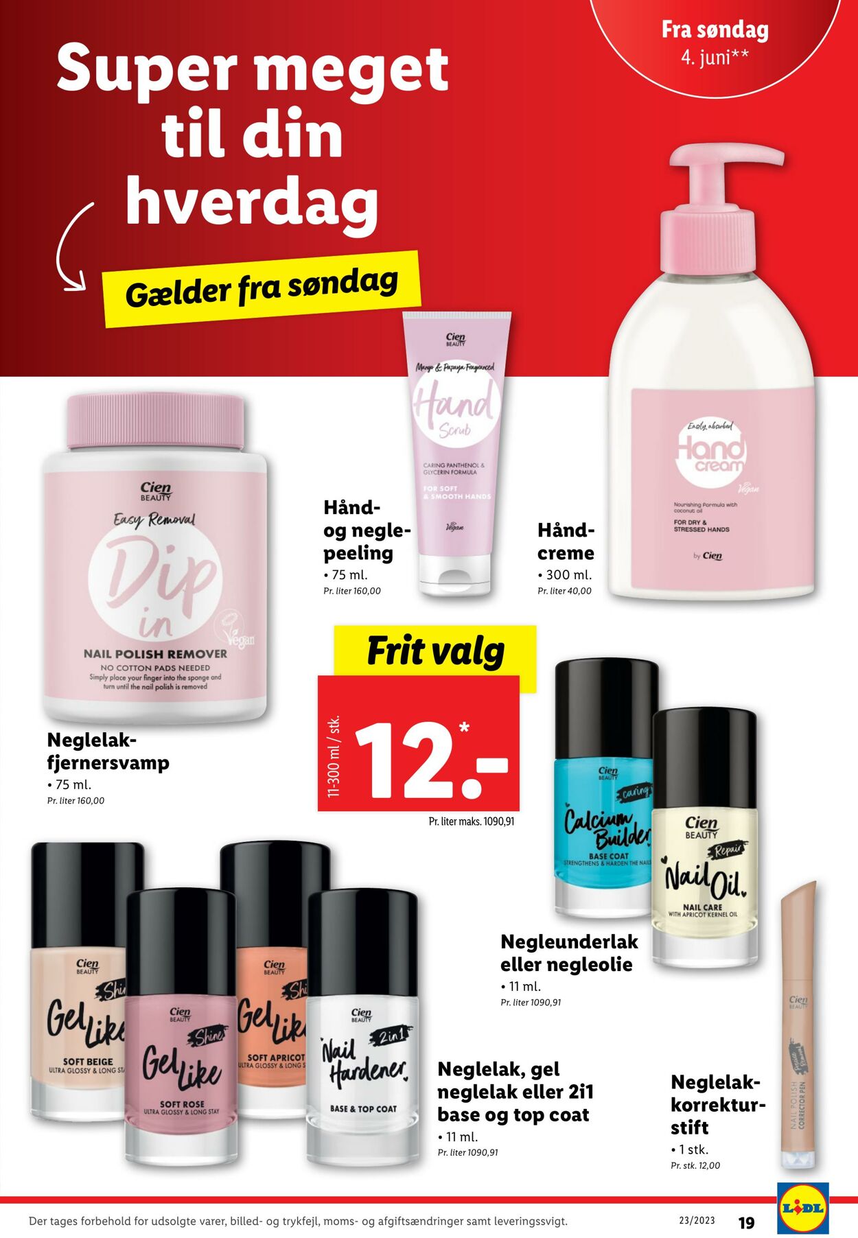 Tilbud Lidl 04.06.2023 - 10.06.2023