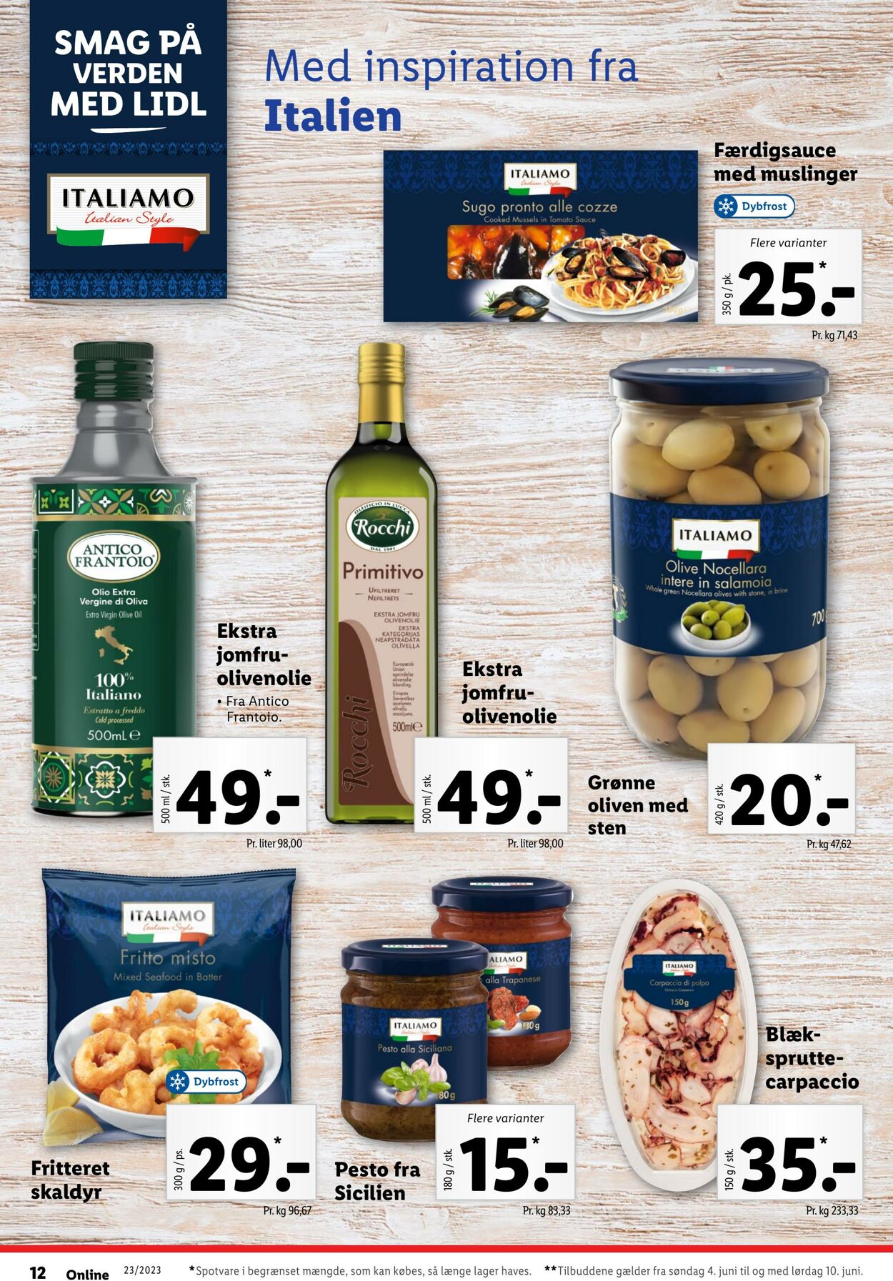 Tilbud Lidl 04.06.2023 - 10.06.2023