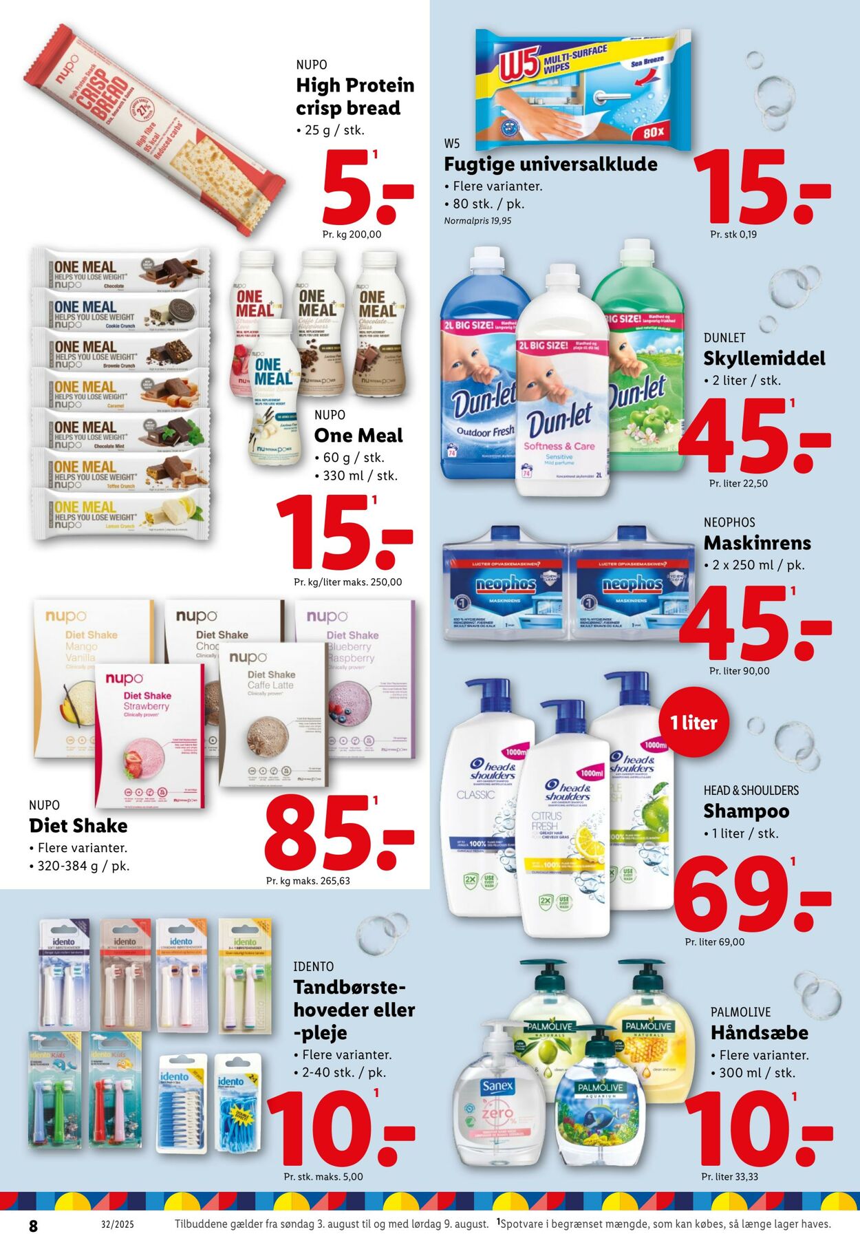 Tilbud Lidl 02.08.2025 - 09.08.2025