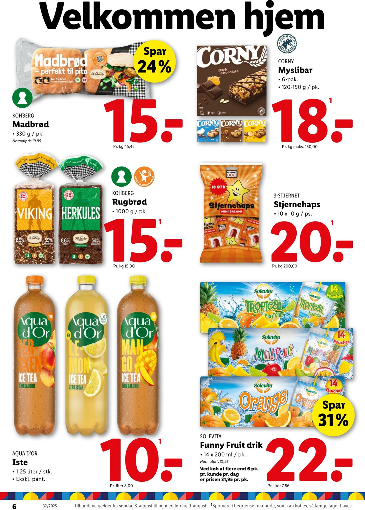 Tilbud Lidl 02.08.2025 - 09.08.2025