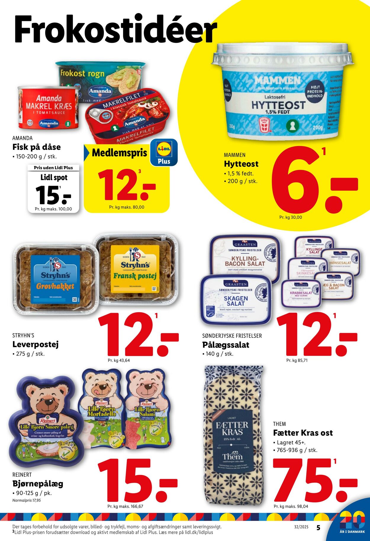 Tilbud Lidl 02.08.2025 - 09.08.2025