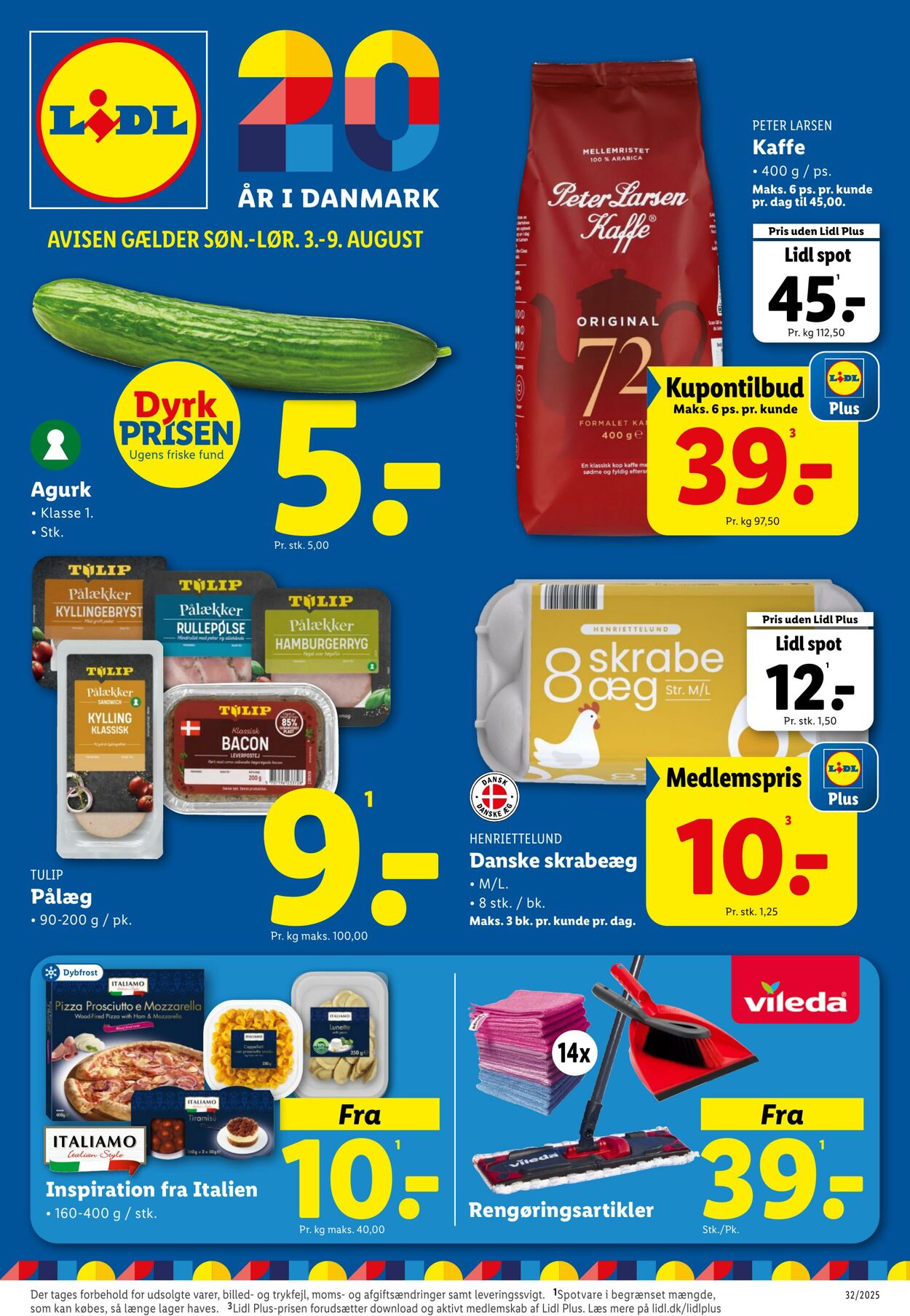 Tilbud Lidl 02.08.2025 - 09.08.2025