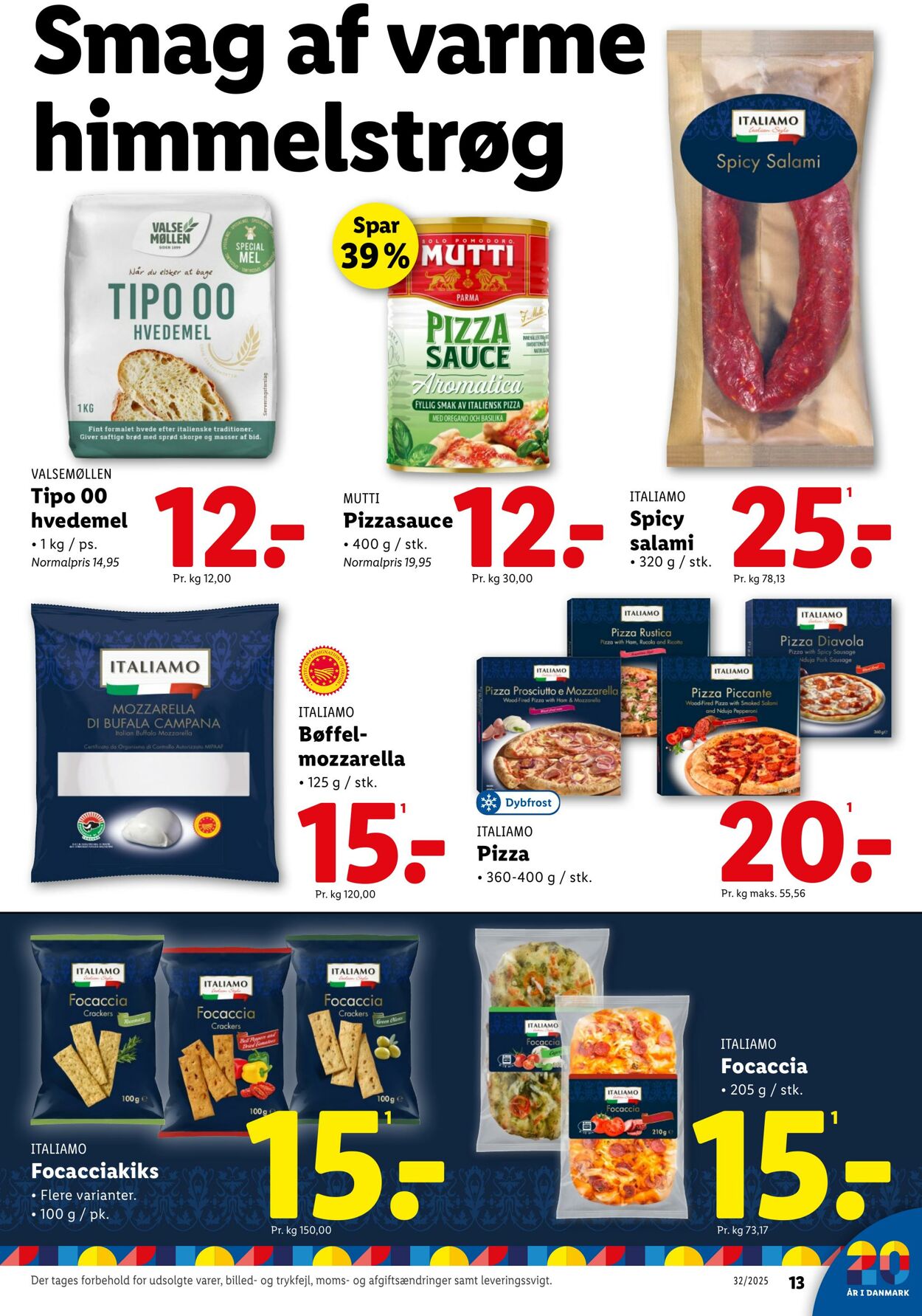 Tilbud Lidl 02.08.2025 - 09.08.2025