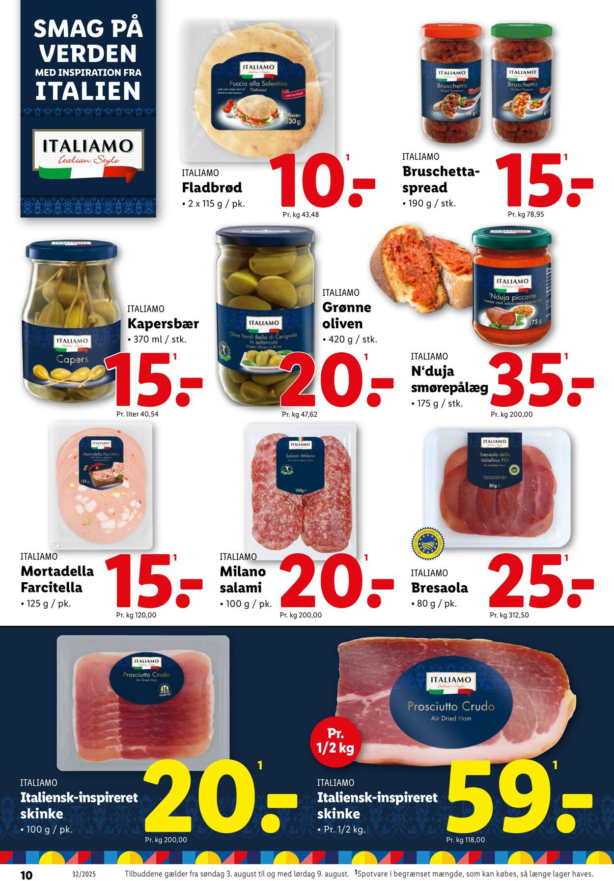Tilbud Lidl 02.08.2025 - 09.08.2025