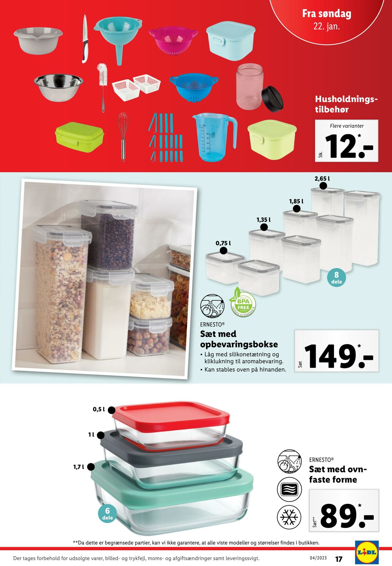 Tilbud Lidl 21.01.2023 - 28.01.2023