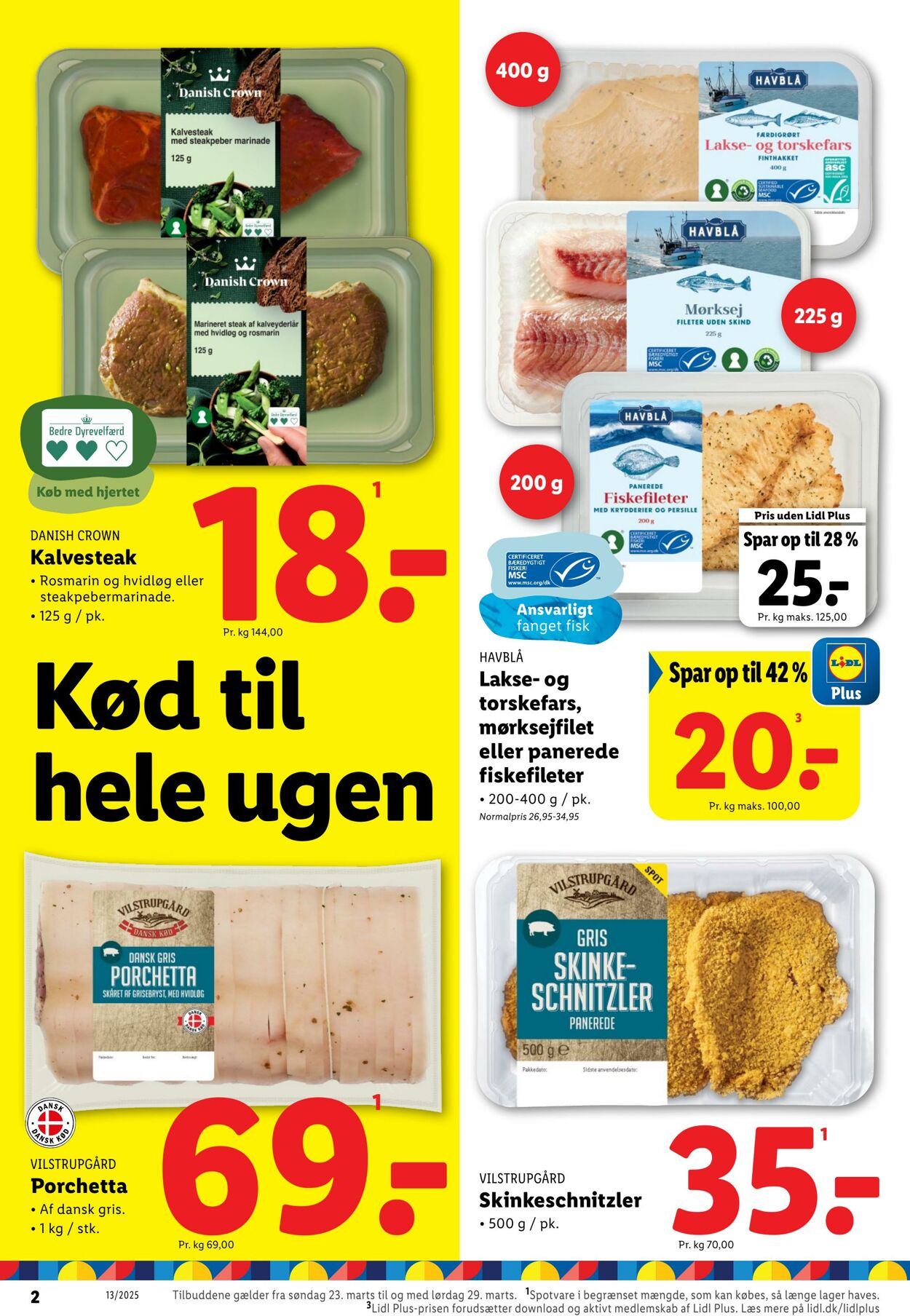 Tilbud Lidl 22.03.2025 - 29.03.2025