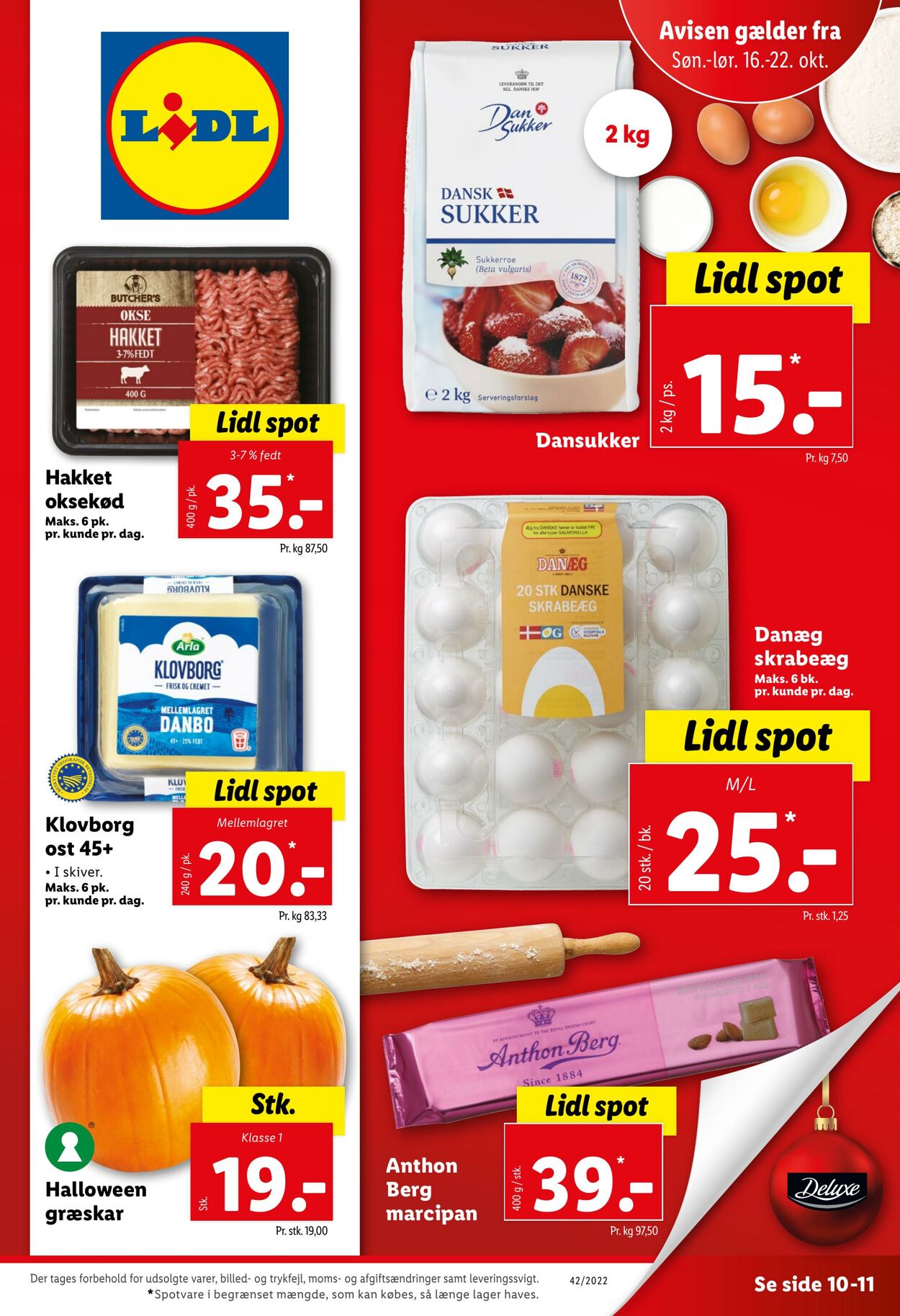 Tilbud Lidl 15.10.2022 - 22.10.2022