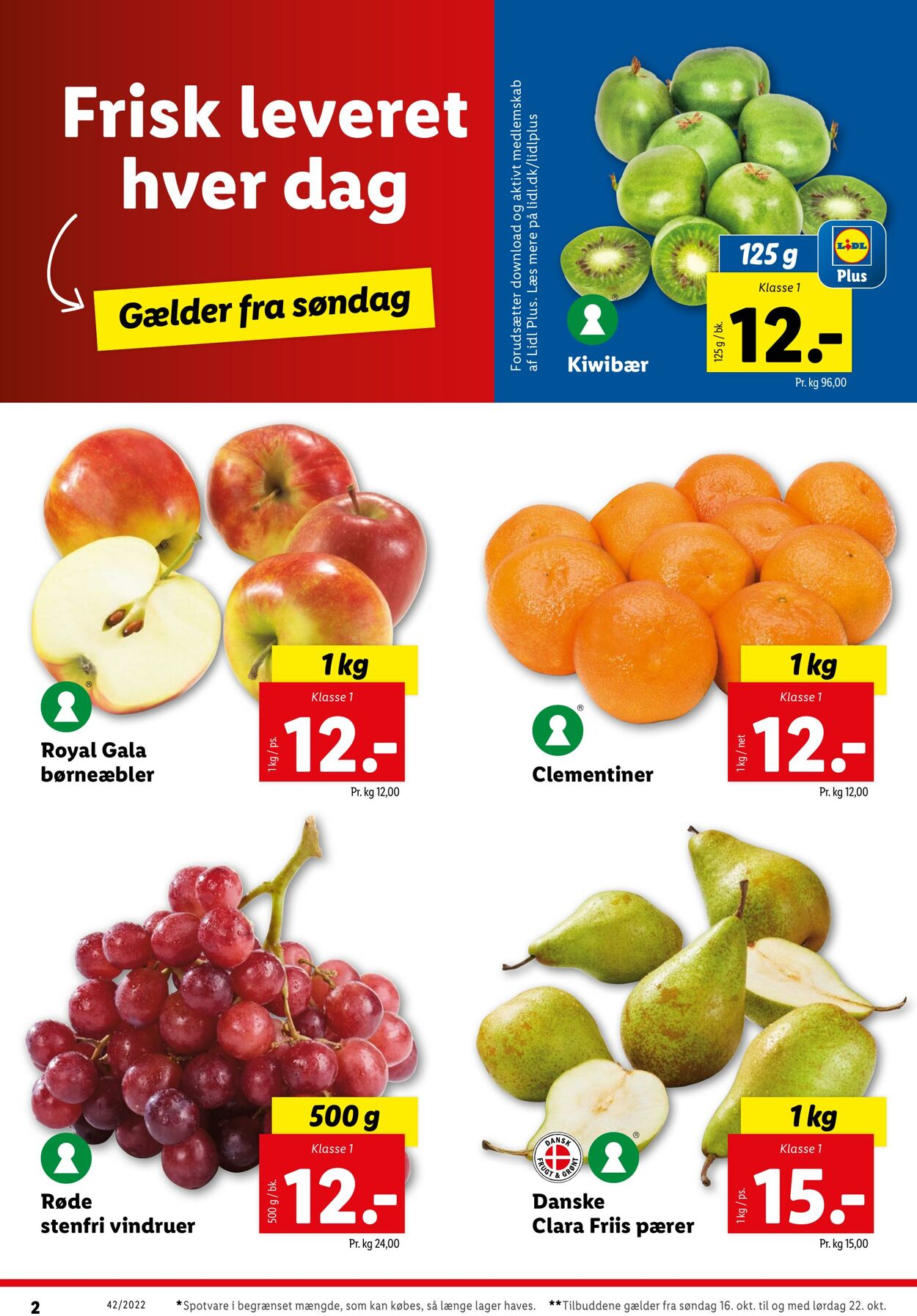 Tilbud Lidl 15.10.2022 - 22.10.2022