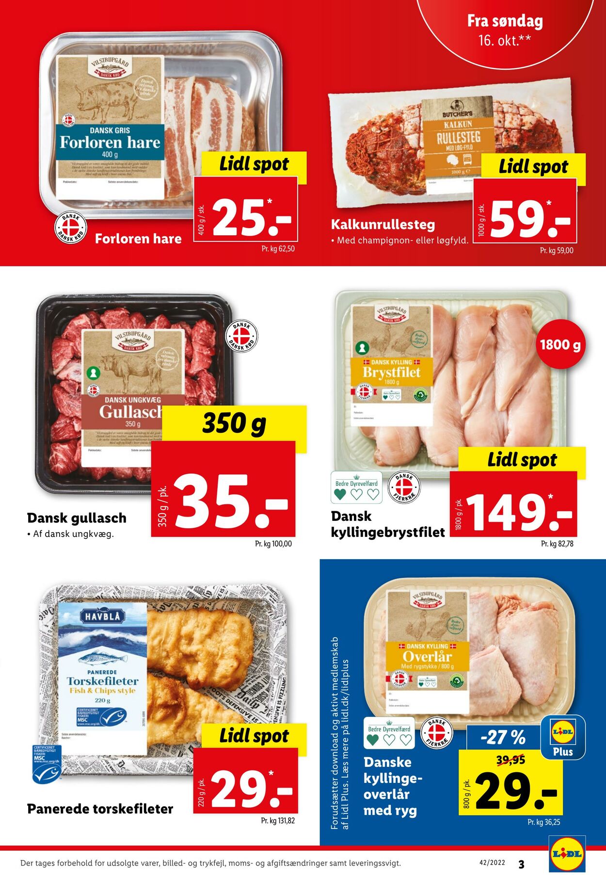 Tilbud Lidl 15.10.2022 - 22.10.2022