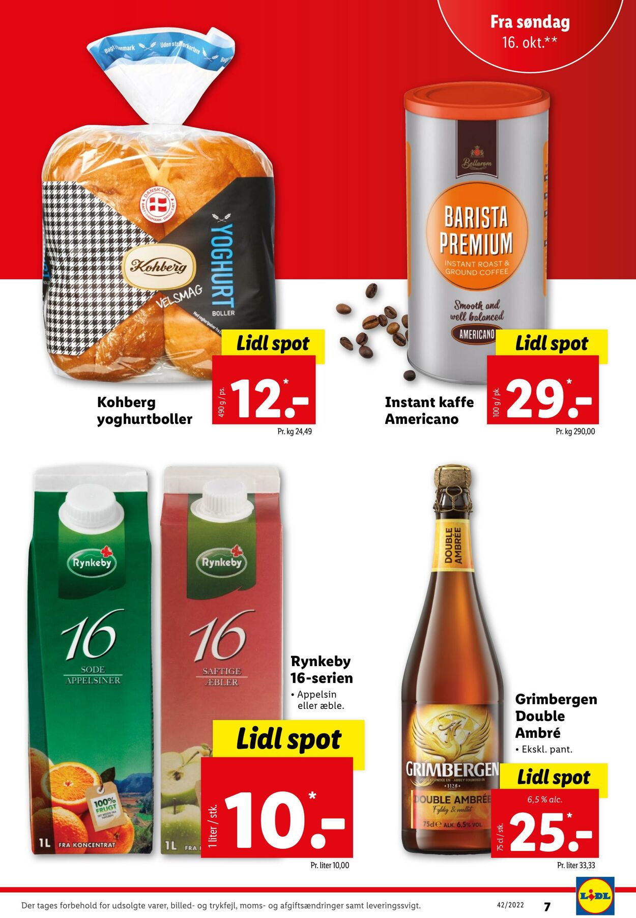 Tilbud Lidl 15.10.2022 - 22.10.2022