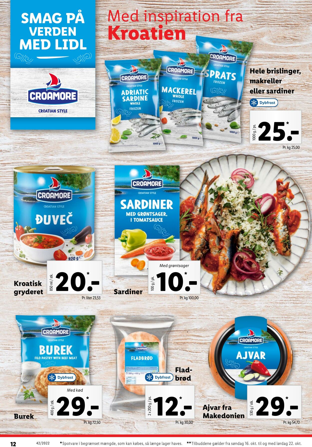 Tilbud Lidl 15.10.2022 - 22.10.2022