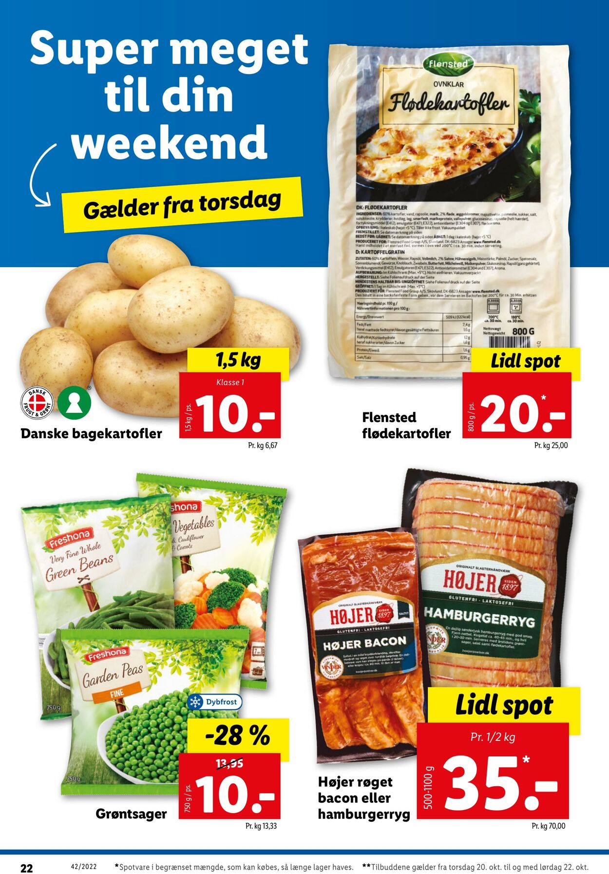 Tilbud Lidl 15.10.2022 - 22.10.2022