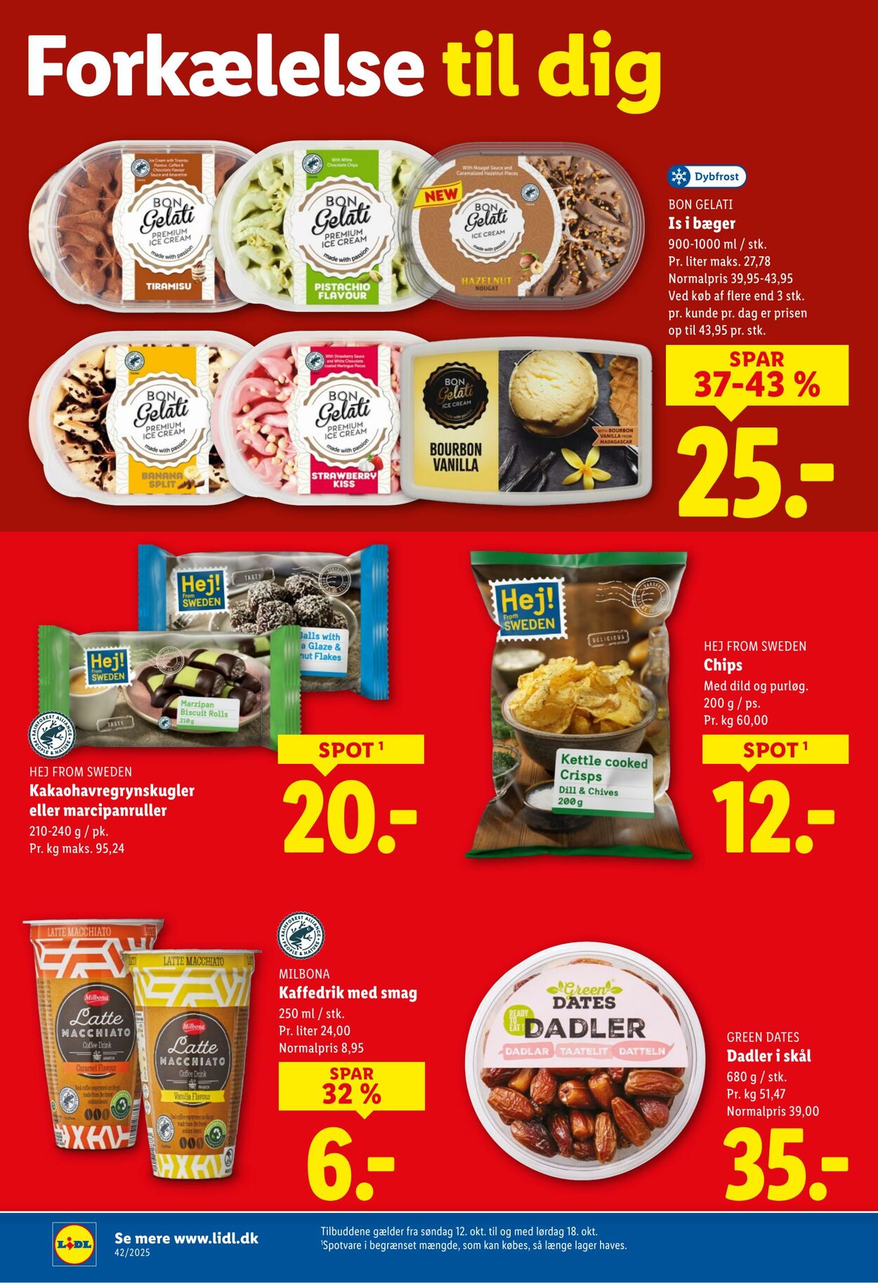 Tilbud Lidl 11.10.2025 - 18.10.2025