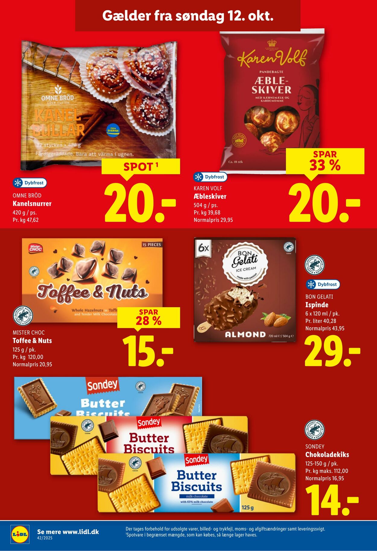 Tilbud Lidl 11.10.2025 - 18.10.2025