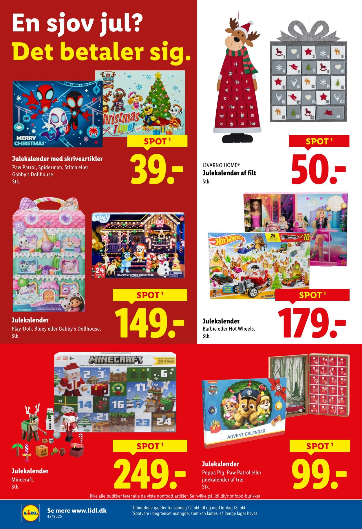 Tilbud Lidl 11.10.2025 - 18.10.2025