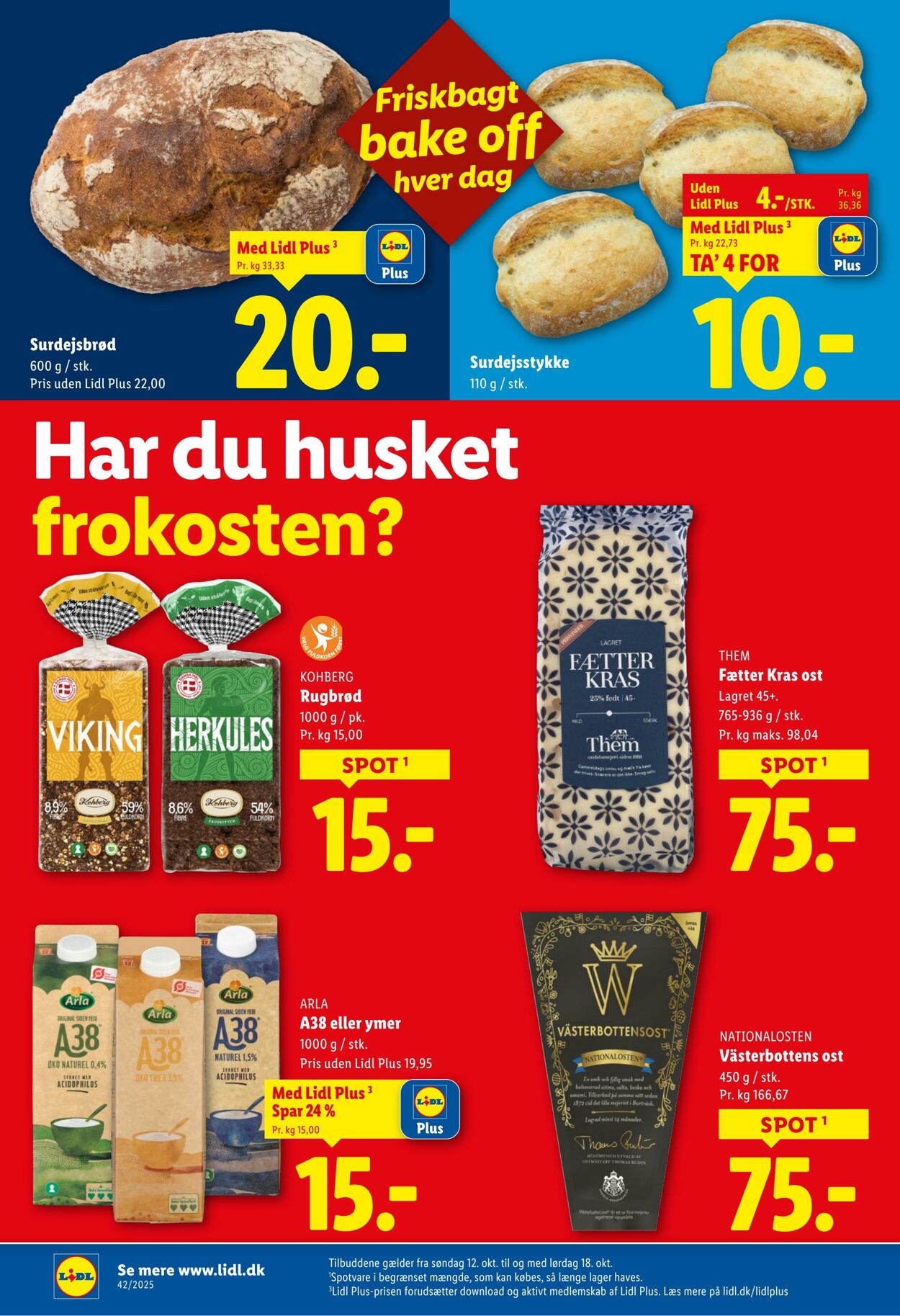 Tilbud Lidl 11.10.2025 - 18.10.2025