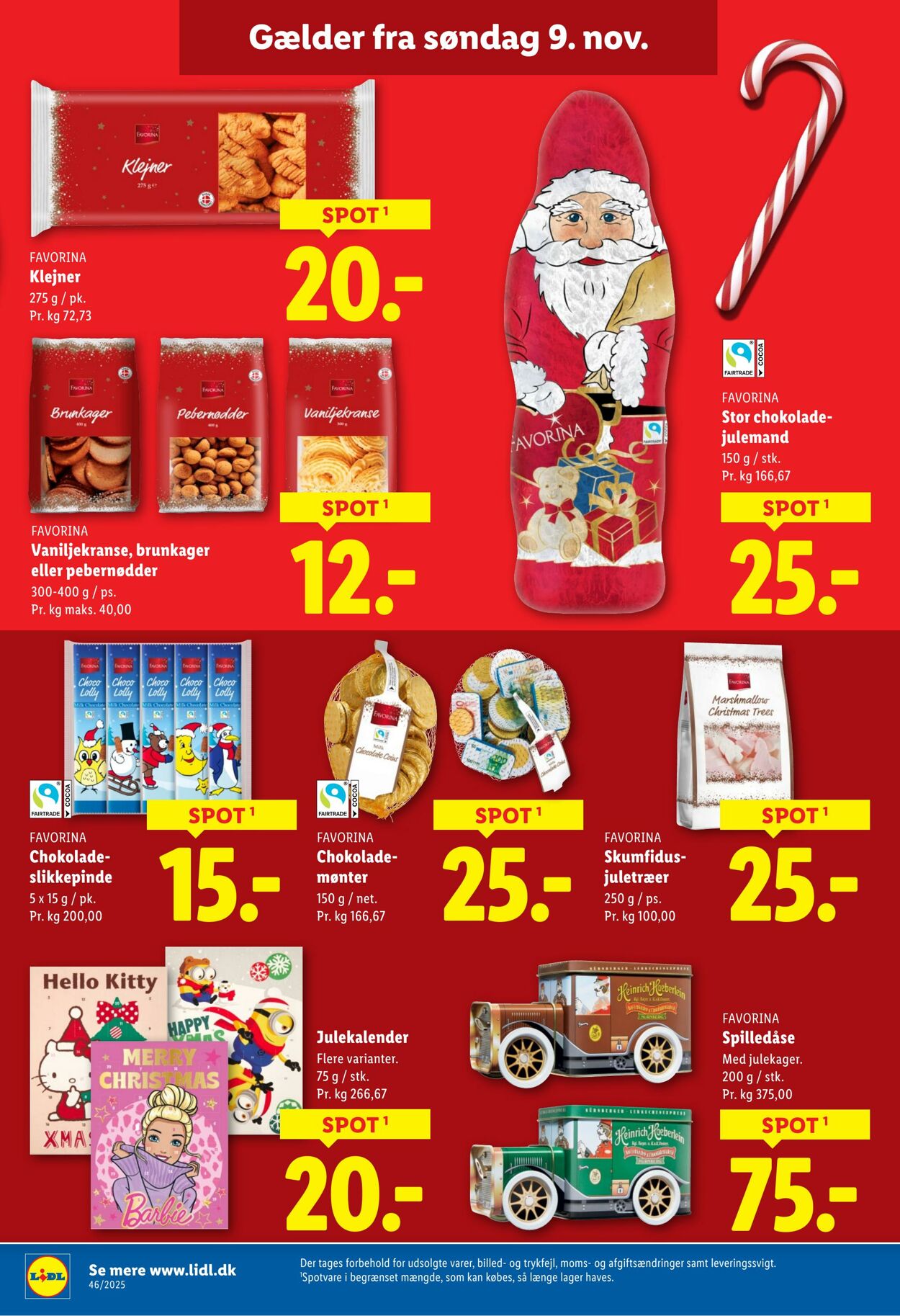 Tilbud Lidl 08.11.2025 - 15.11.2025