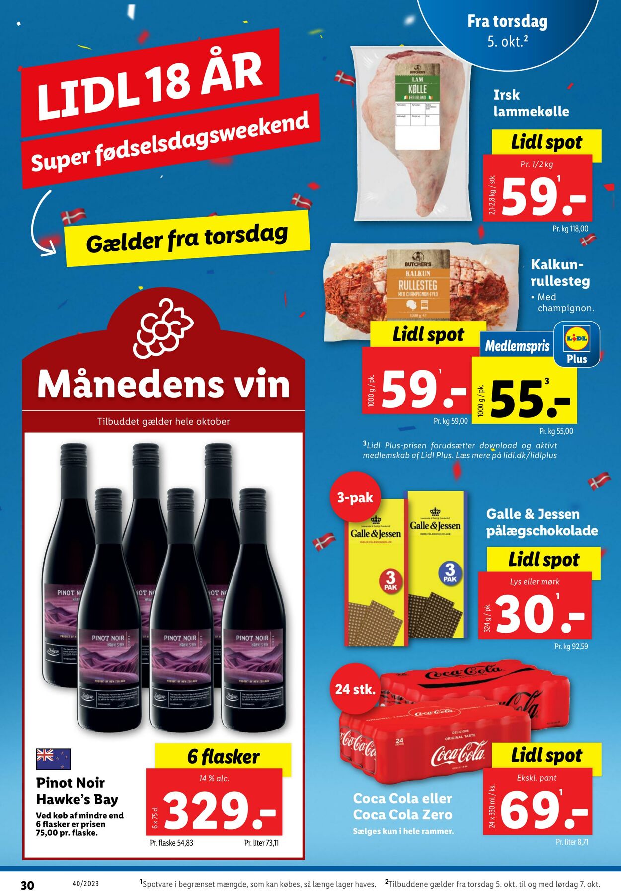 Tilbud Lidl 30.09.2023 - 07.10.2023