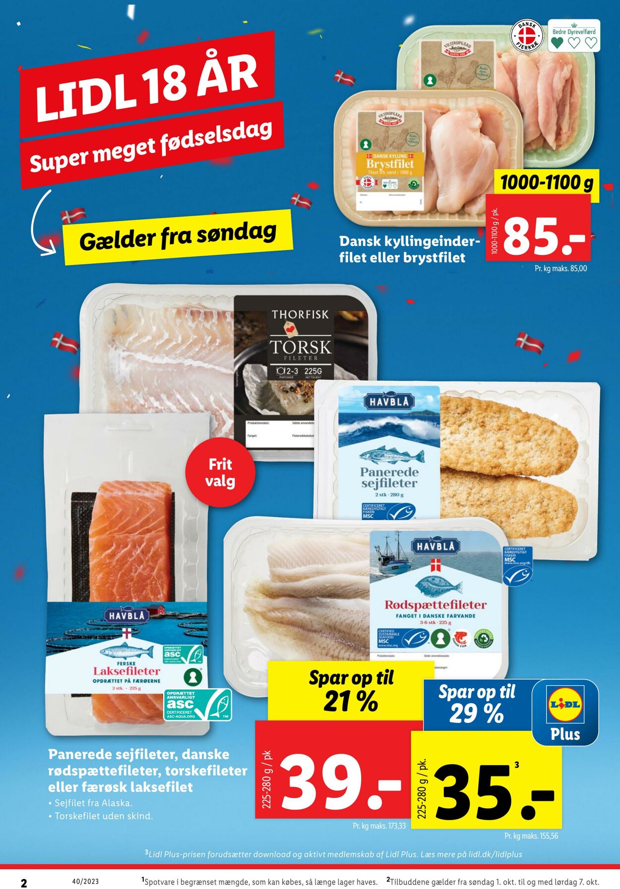 Tilbud Lidl 30.09.2023 - 07.10.2023