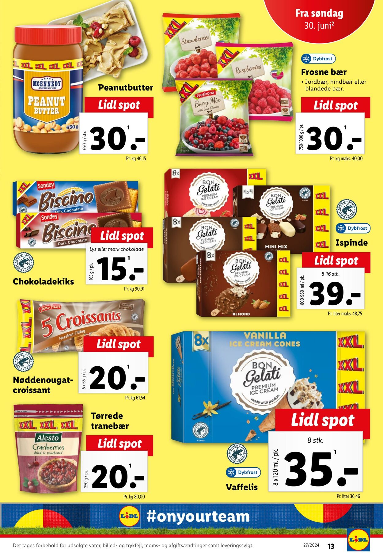 Tilbud Lidl 29.06.2024 - 06.07.2024