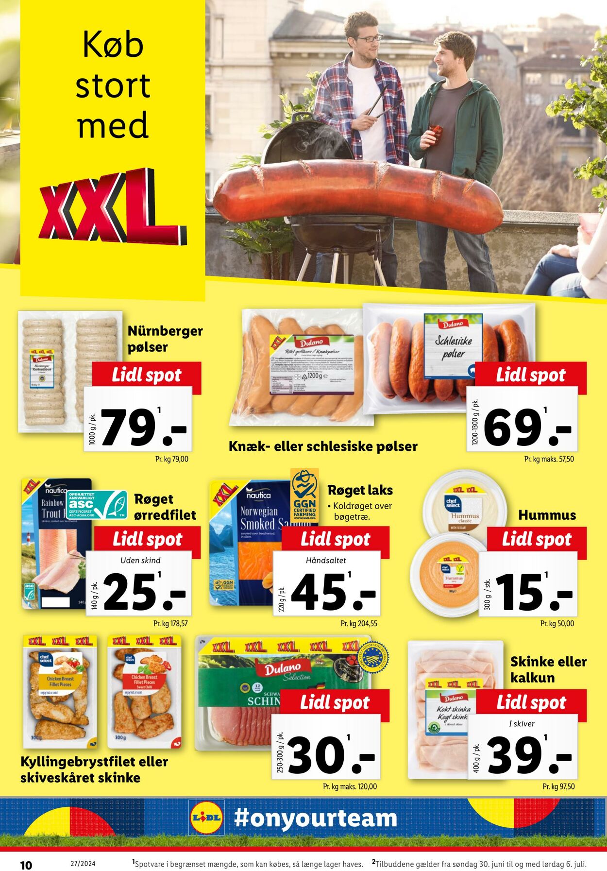 Tilbud Lidl 29.06.2024 - 06.07.2024