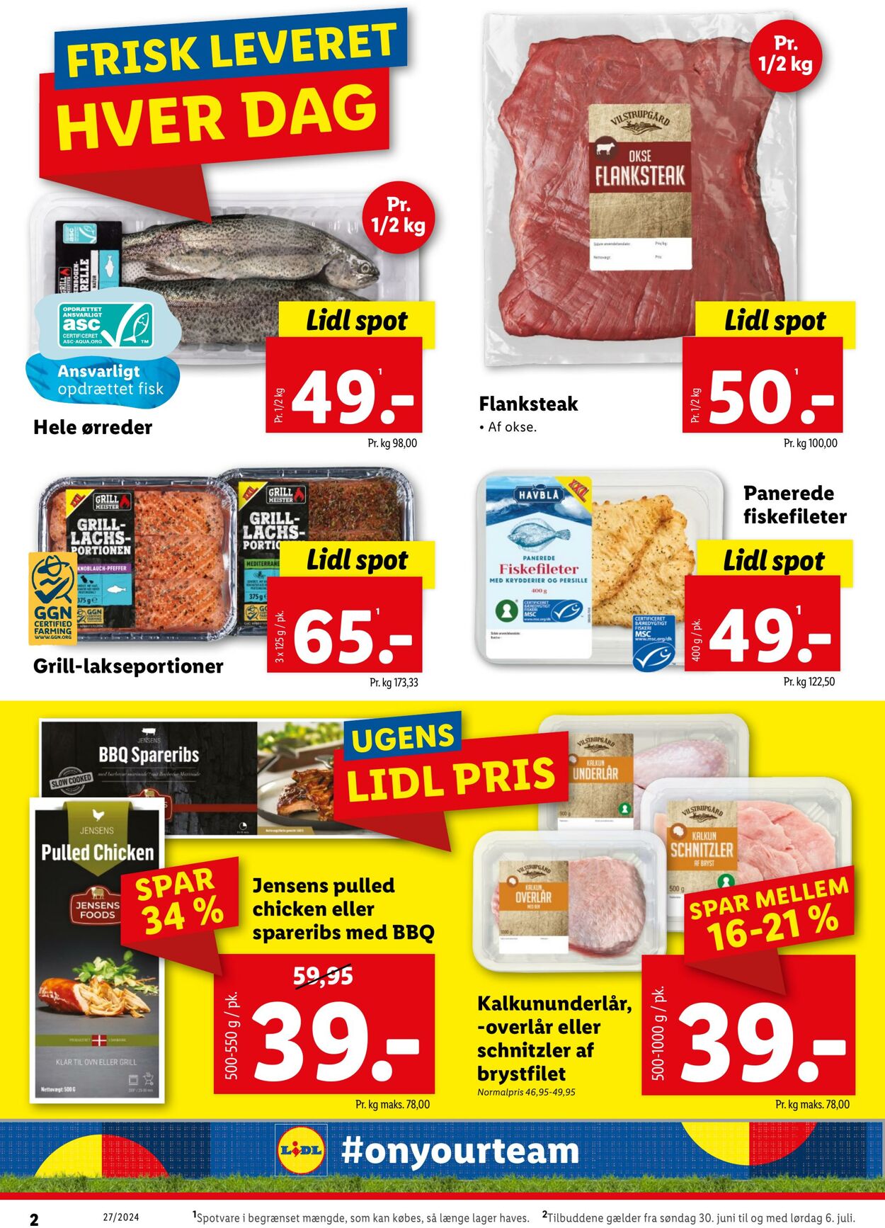 Tilbud Lidl 29.06.2024 - 06.07.2024