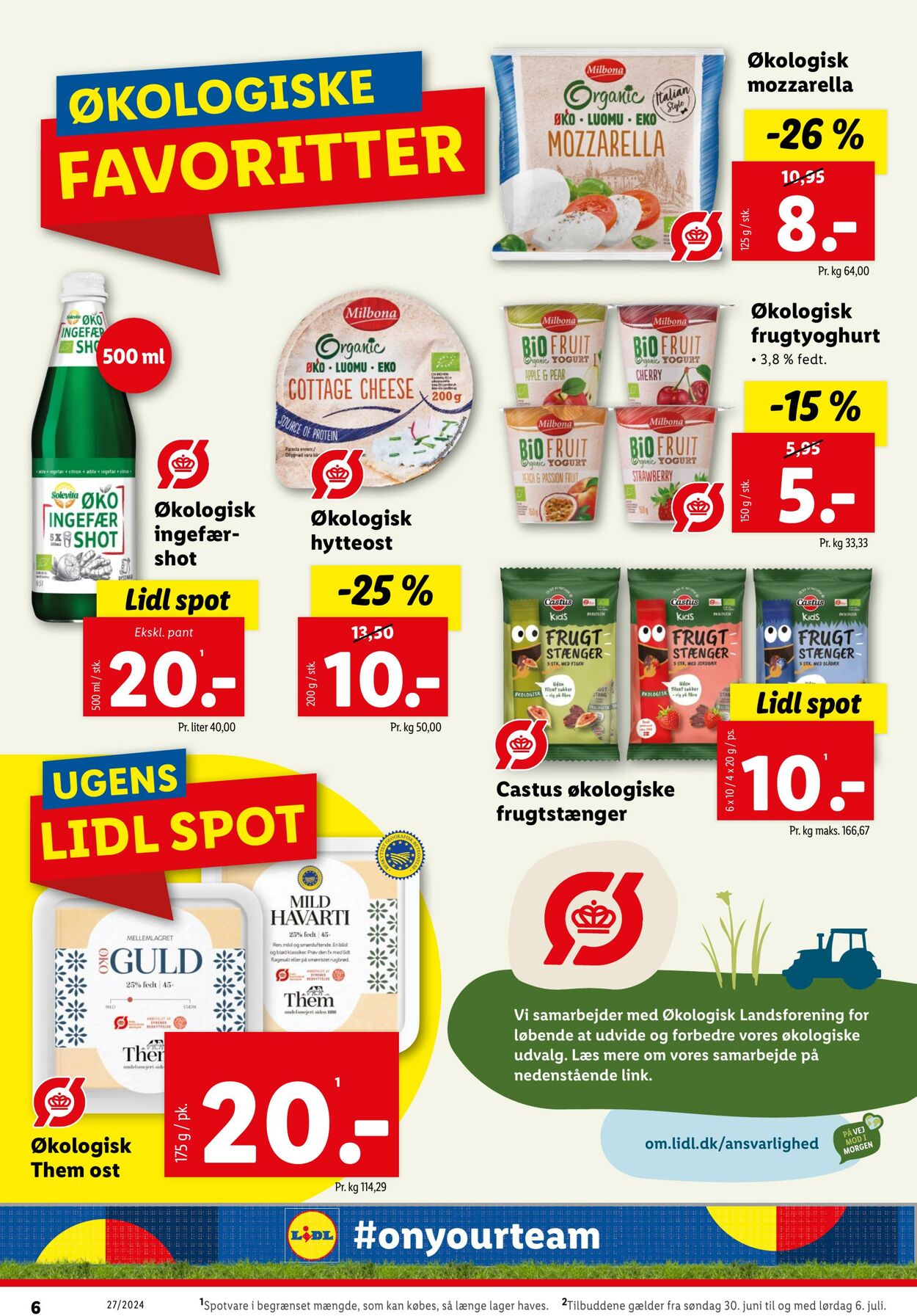 Tilbud Lidl 29.06.2024 - 06.07.2024