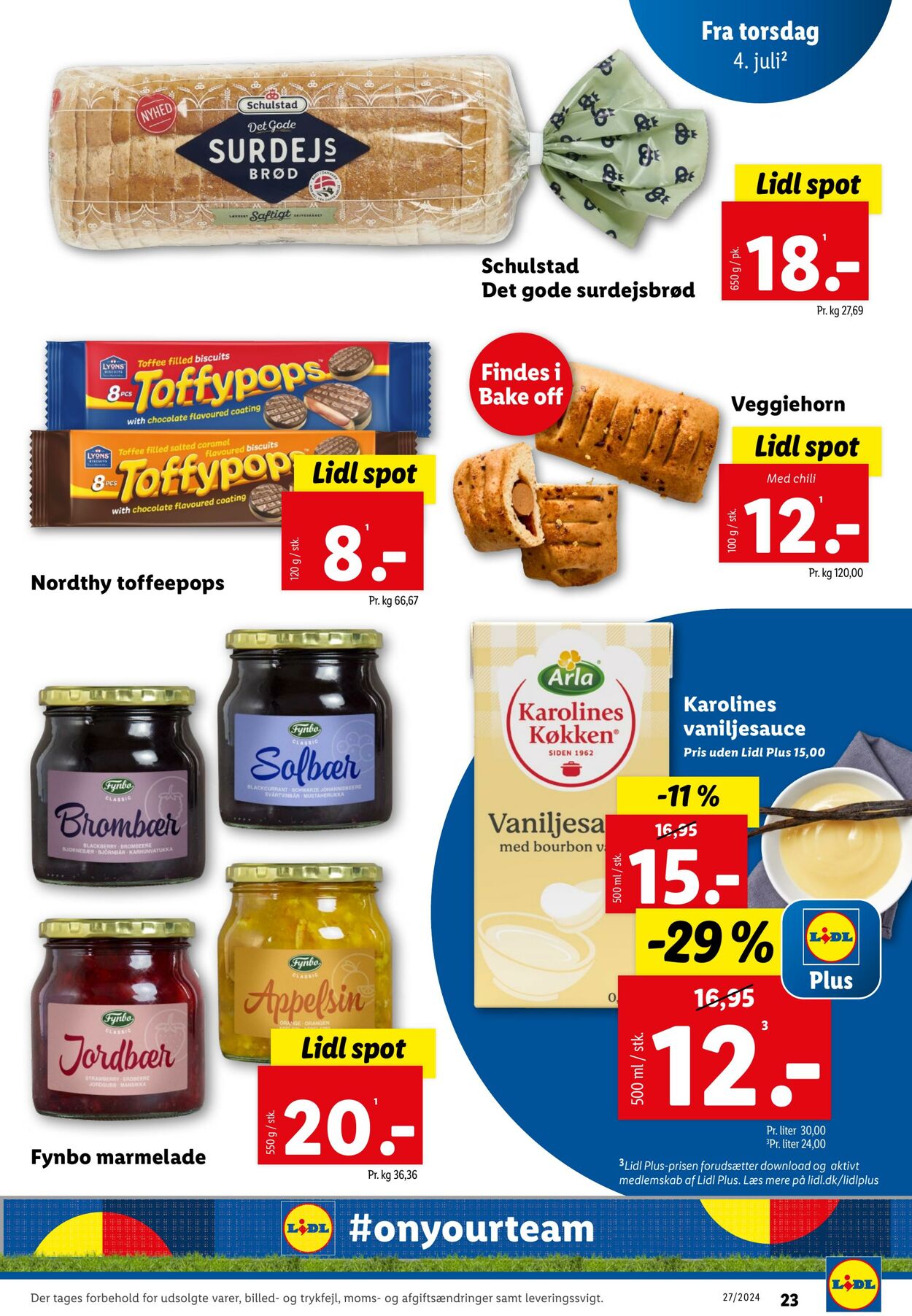 Tilbud Lidl 29.06.2024 - 06.07.2024