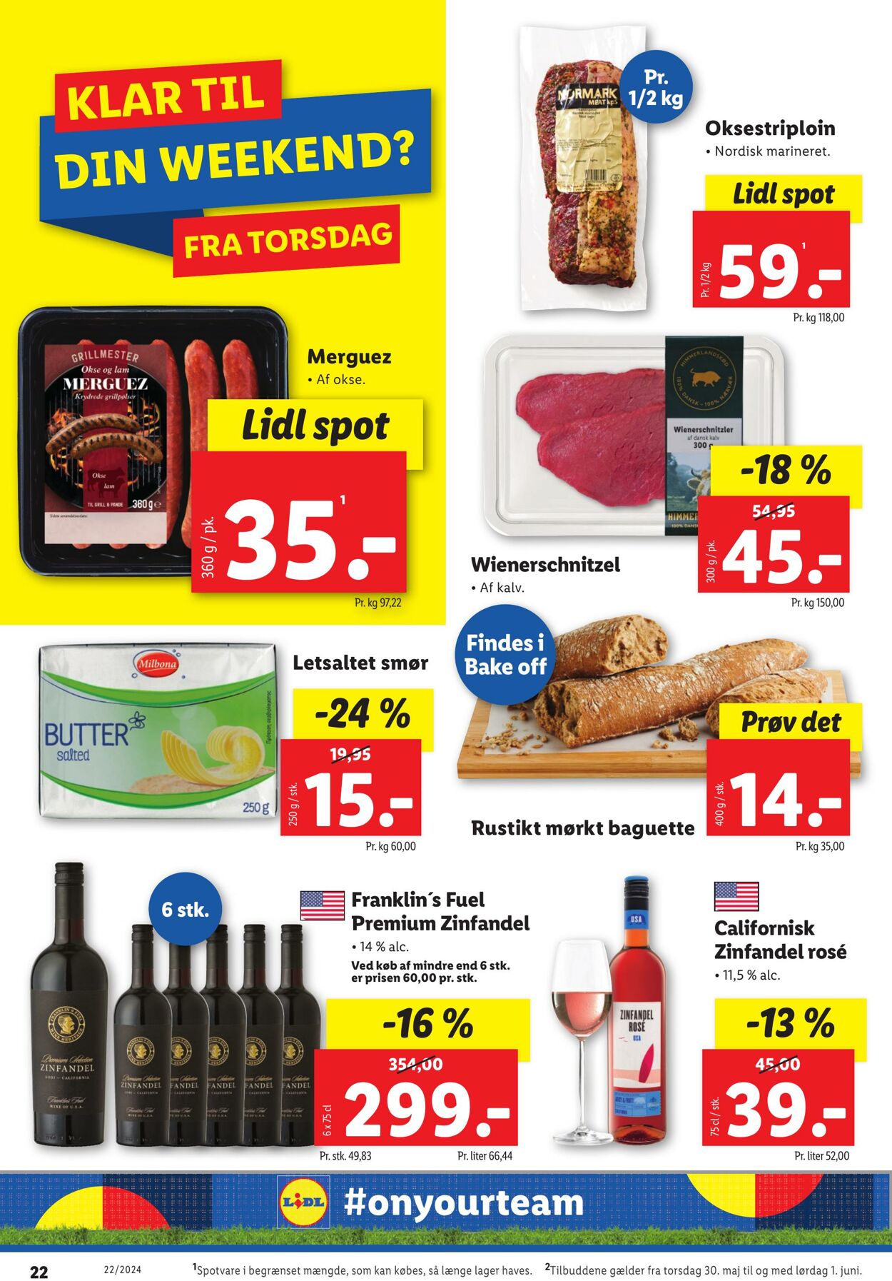 Tilbud Lidl 25.05.2024 - 01.06.2024