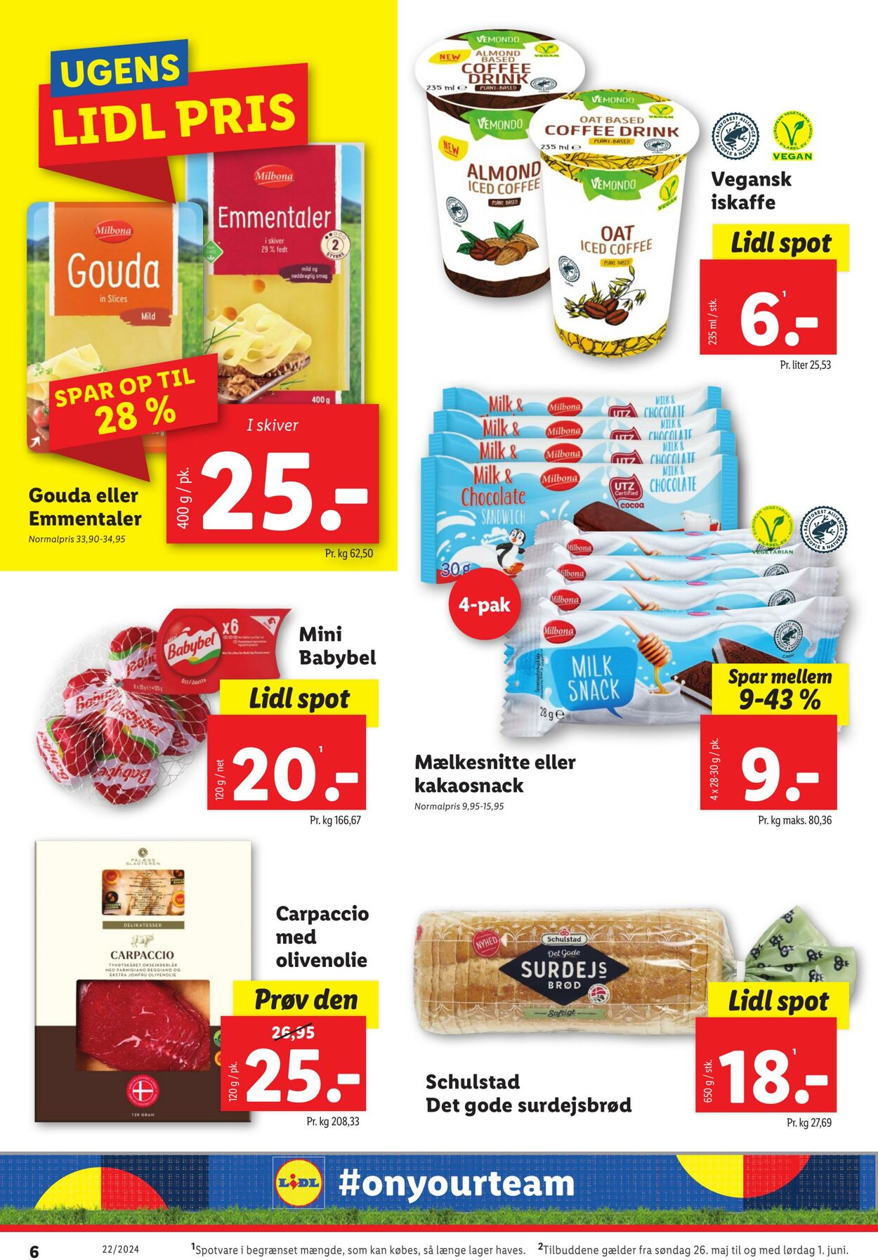 Tilbud Lidl 25.05.2024 - 01.06.2024