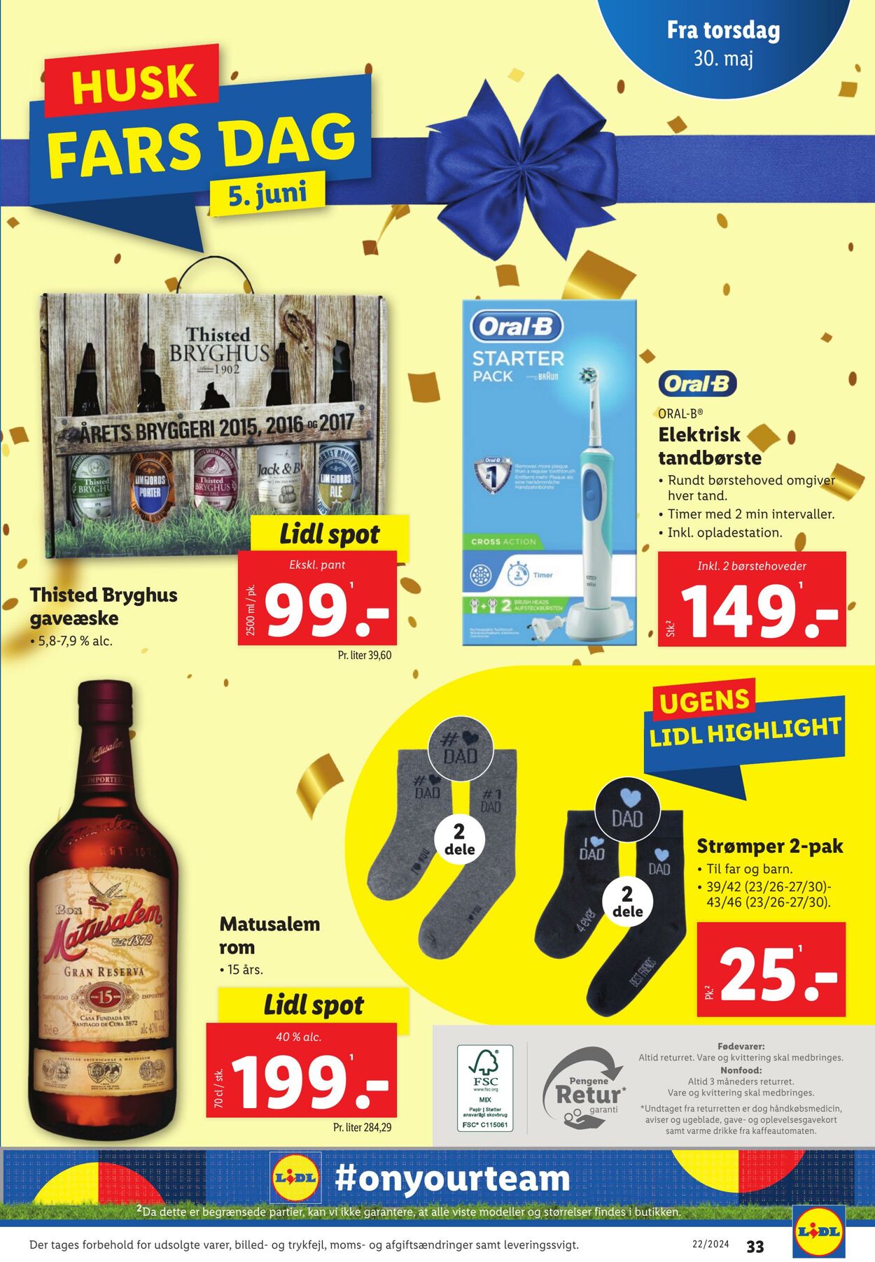 Tilbud Lidl 25.05.2024 - 01.06.2024