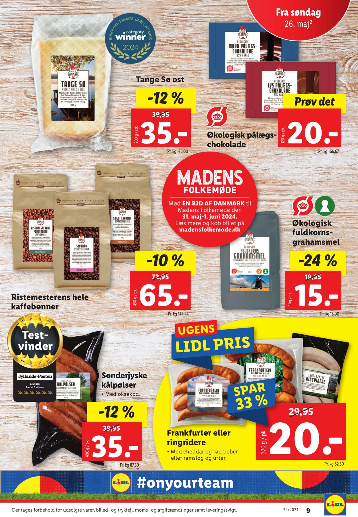 Tilbud Lidl 25.05.2024 - 01.06.2024