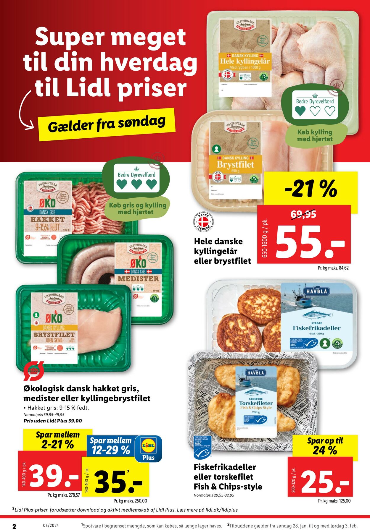 Tilbud Lidl 27.01.2024 - 03.02.2024