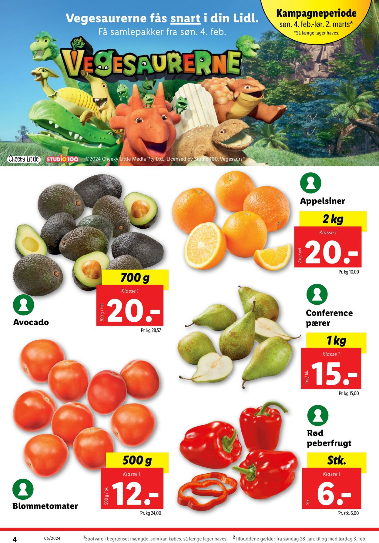 Tilbud Lidl 27.01.2024 - 03.02.2024