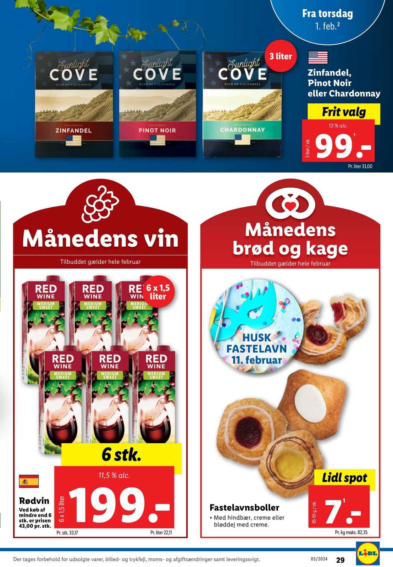 Tilbud Lidl 27.01.2024 - 03.02.2024