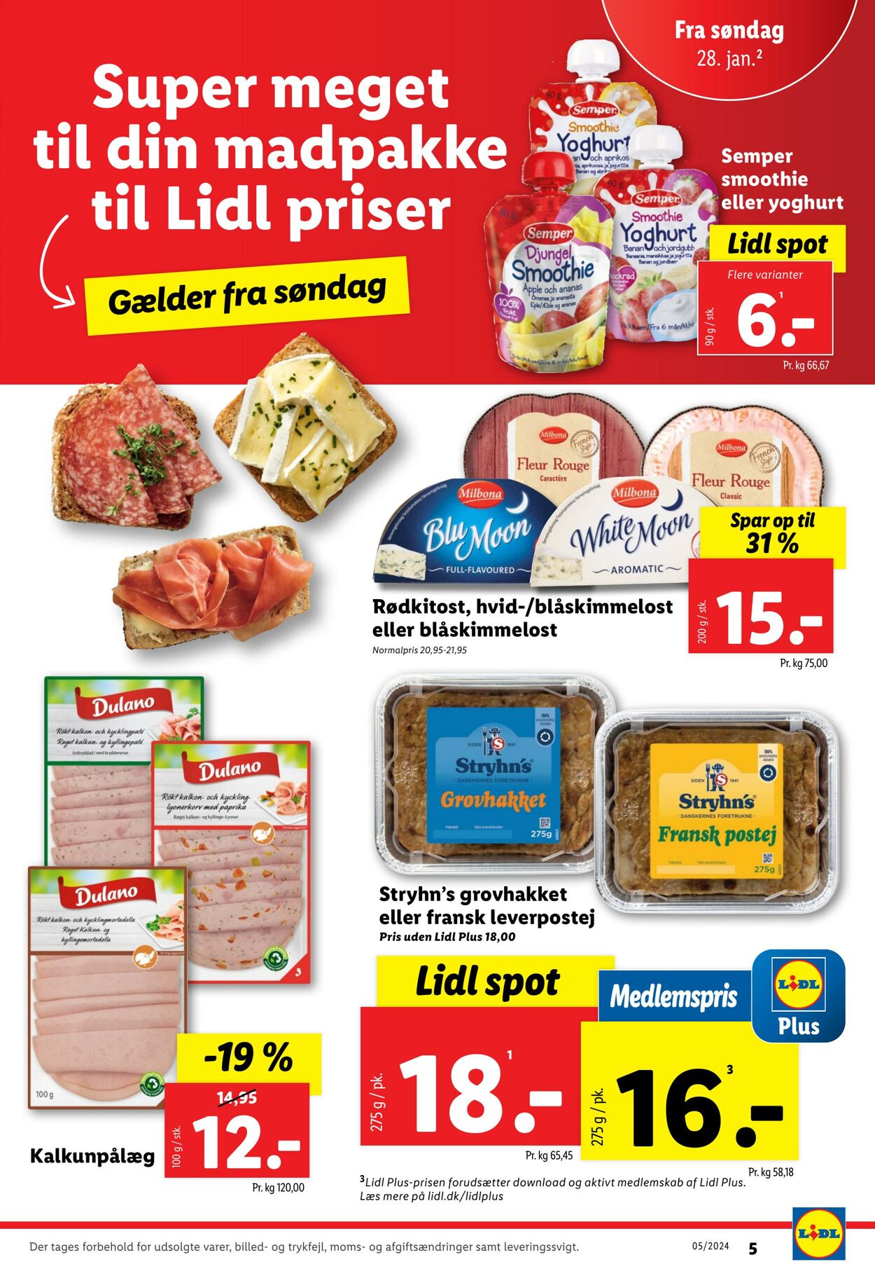 Tilbud Lidl 27.01.2024 - 03.02.2024