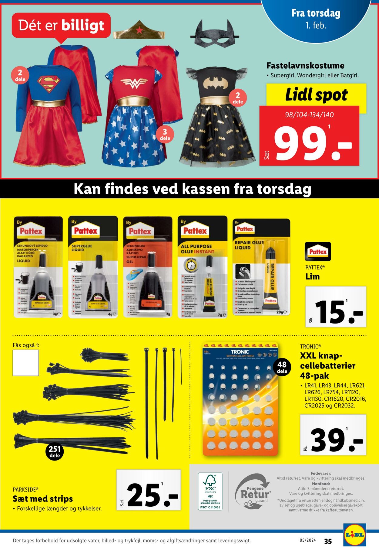 Tilbud Lidl 27.01.2024 - 03.02.2024