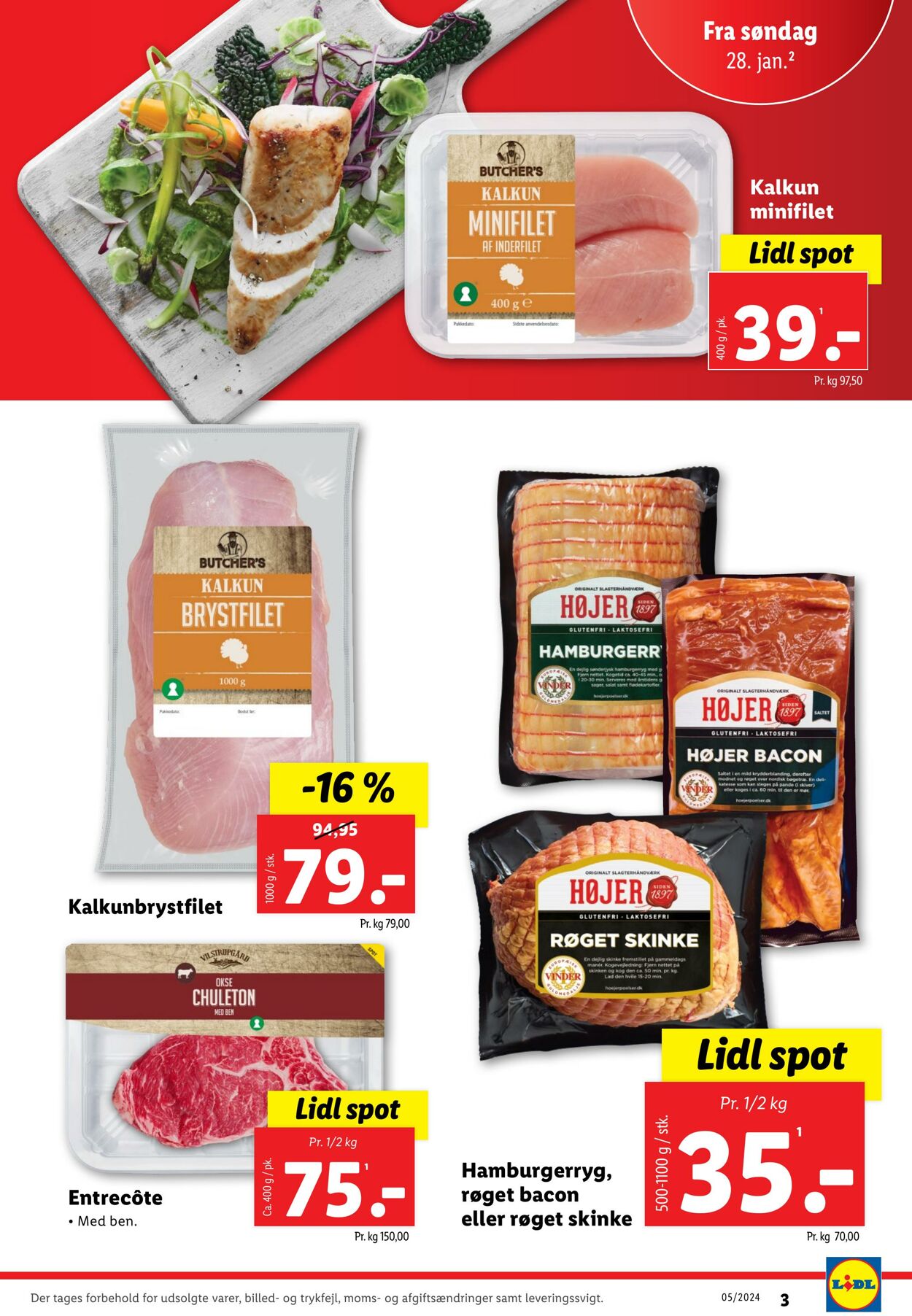 Tilbud Lidl 27.01.2024 - 03.02.2024