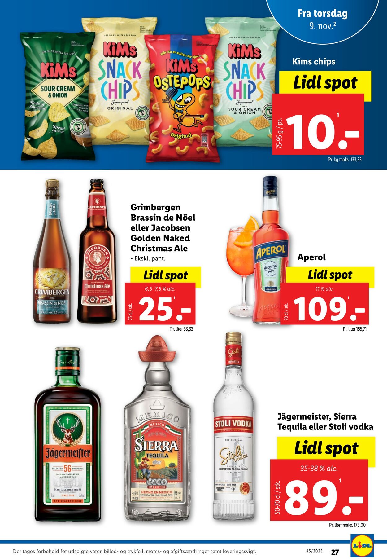 Tilbud Lidl 04.11.2023 - 11.11.2023