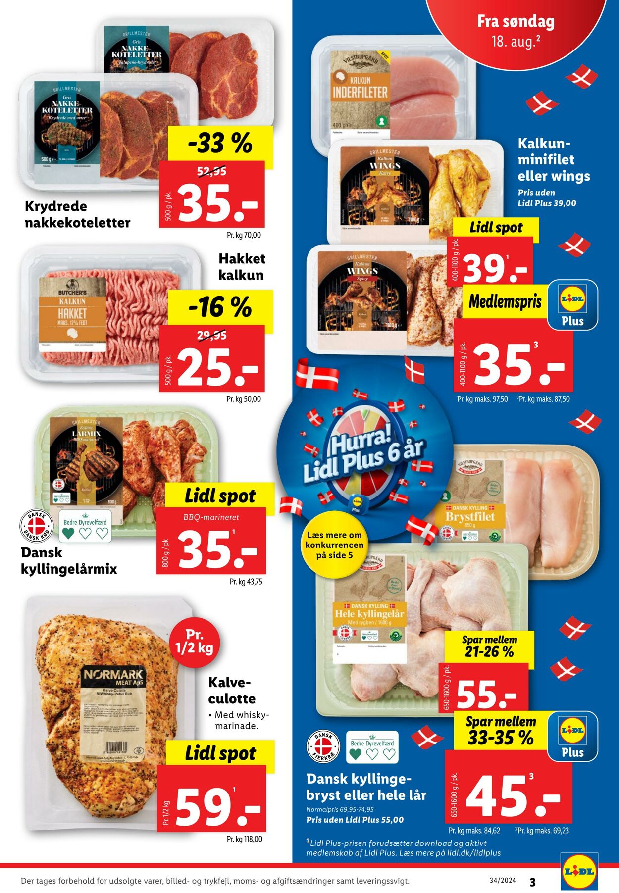 Tilbud Lidl 17.08.2024 - 24.08.2024