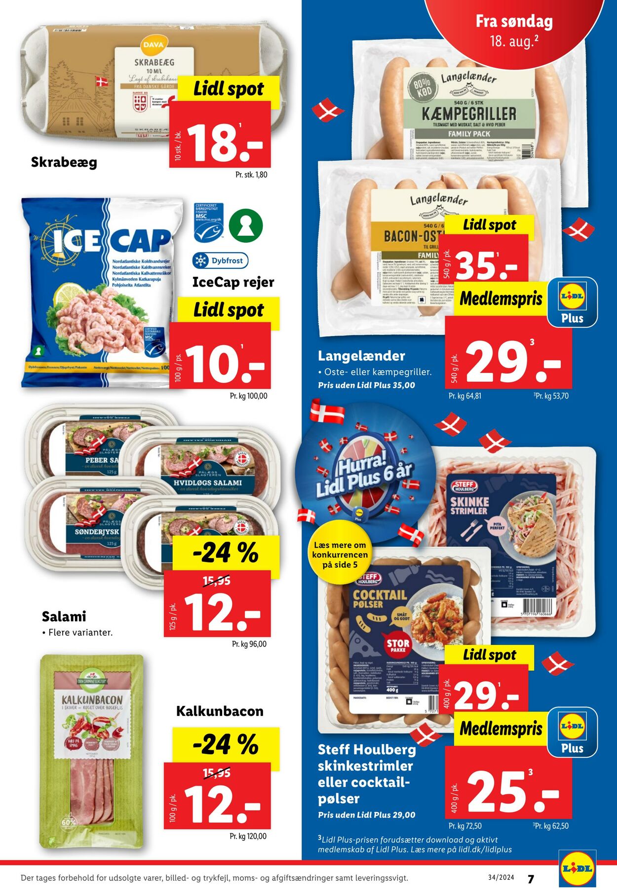 Tilbud Lidl 17.08.2024 - 24.08.2024