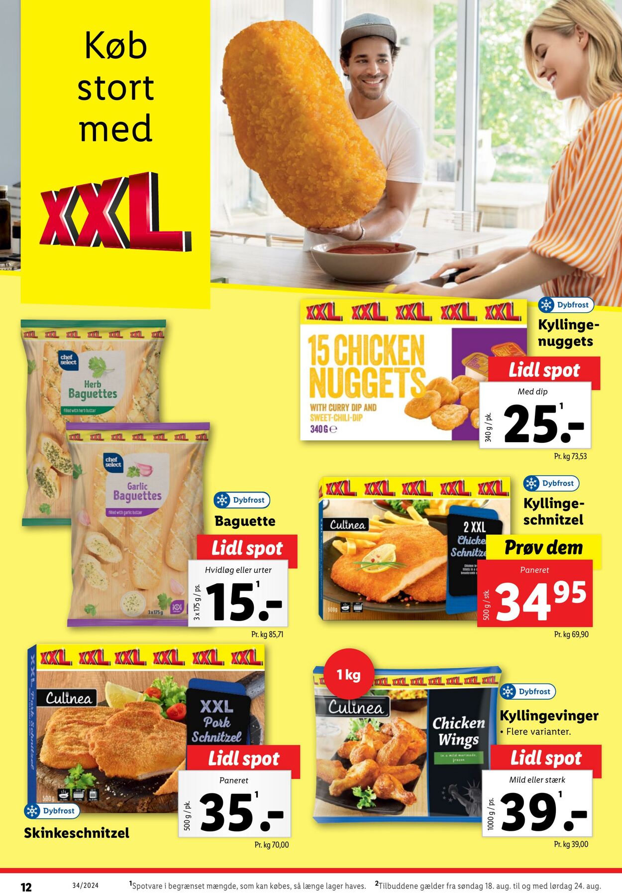 Tilbud Lidl 17.08.2024 - 24.08.2024