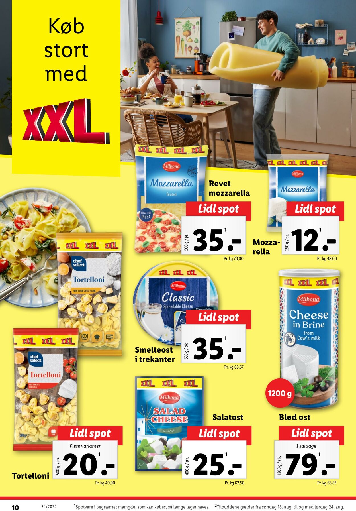 Tilbud Lidl 17.08.2024 - 24.08.2024