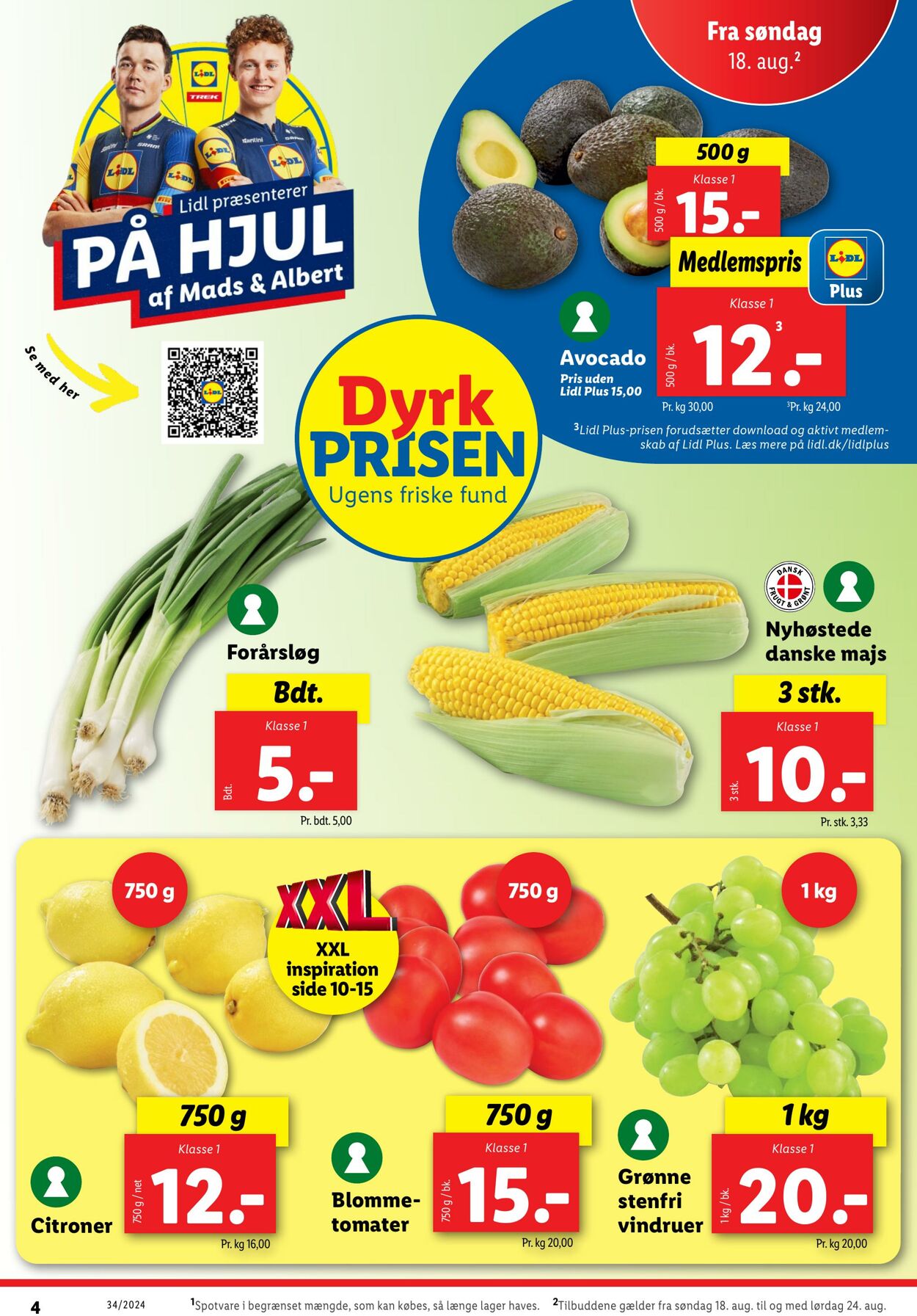 Tilbud Lidl 17.08.2024 - 24.08.2024